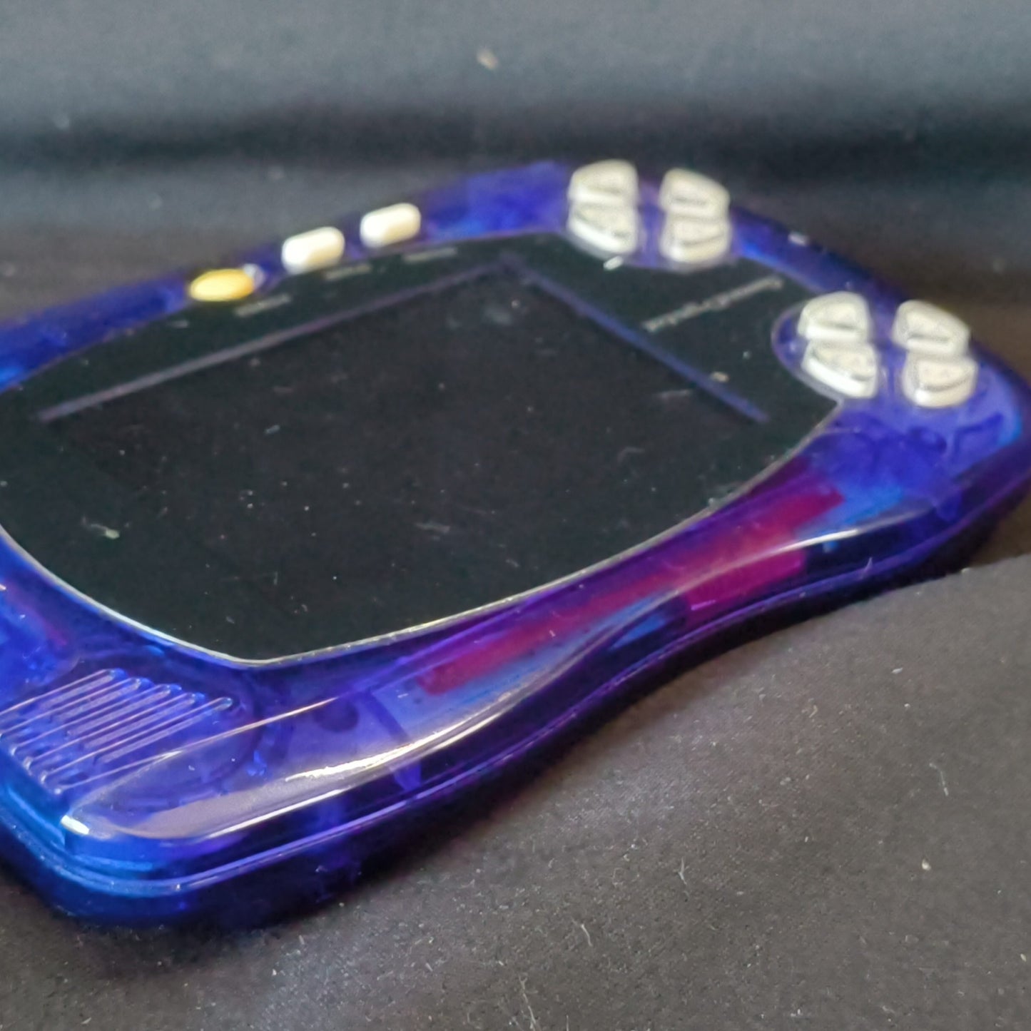 Defective Wonder Swan Crystal Clear blue BANDAI WSC Handheld Console-h1006-