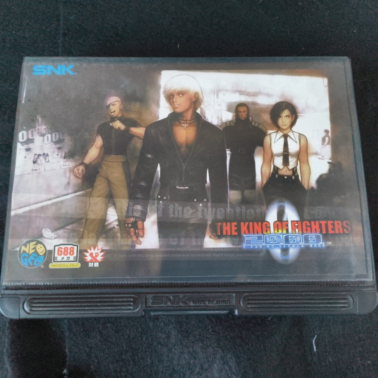 KOF2000 THE KING OF FIGHTERS 2000 SNK NEO GEO AES Cartridge, w/Manual, Box, set