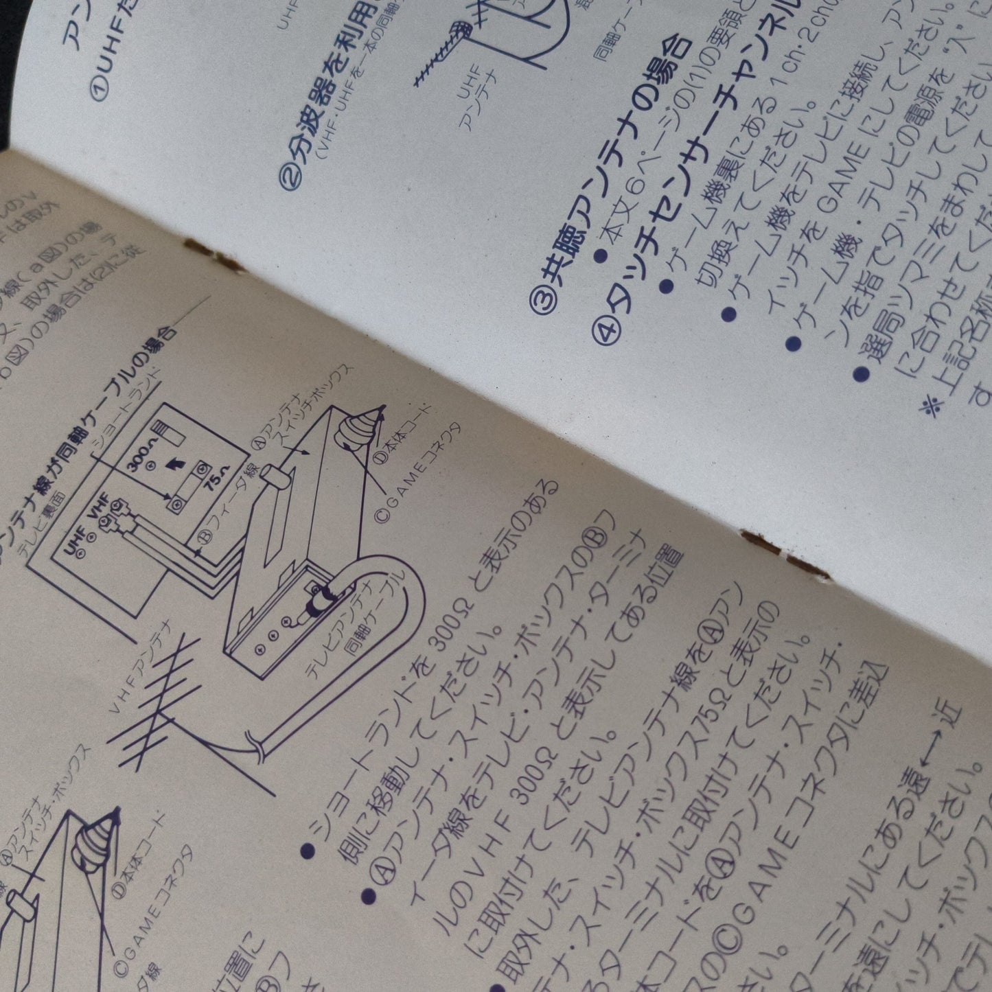 Nintendo TV GAME 15 (CTG-15V) console system, Manual and Box set. Working-h1010-