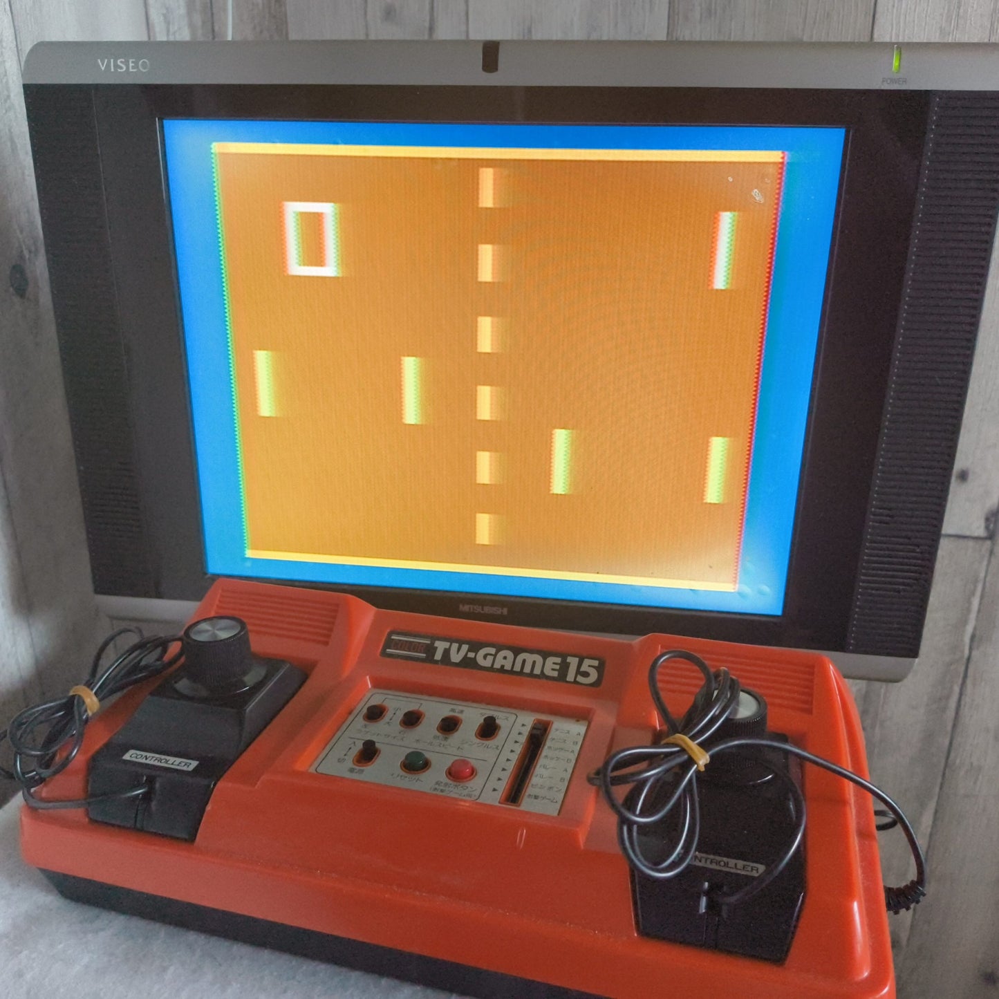 Nintendo TV GAME 15 (CTG-15V) console system, Manual and Box set. Working-h1010-