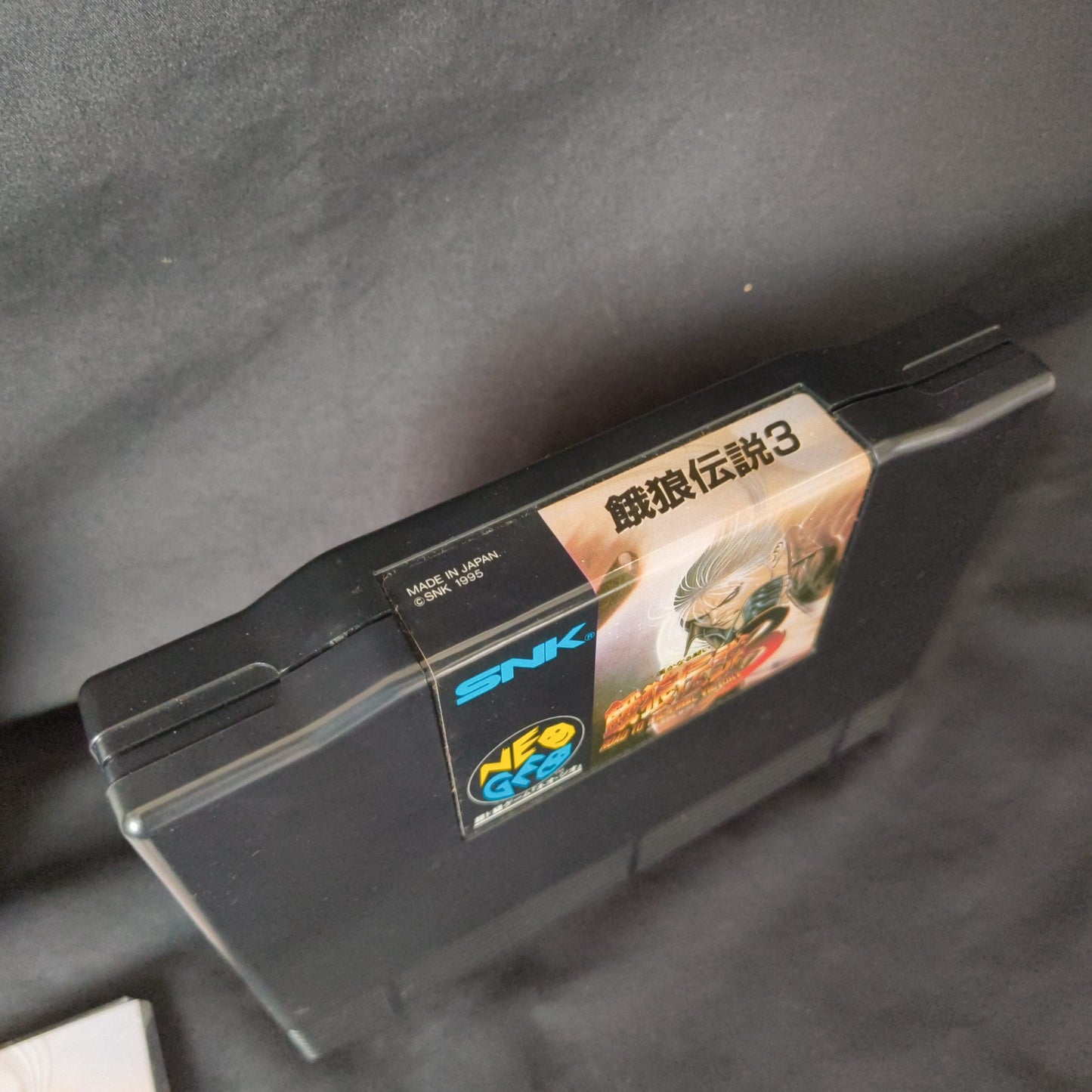 Fatal Fury 3 Garo Densetsu 3 SNK NEO GEO AES Cartridge, Manual Boxed set-h1014-