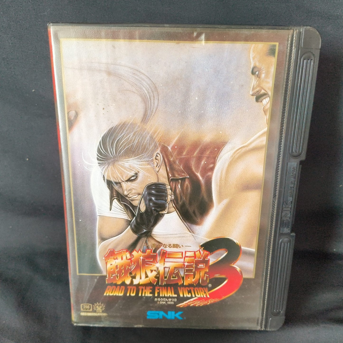 Fatal Fury 3 Garo Densetsu 3 SNK NEO GEO AES Cartridge, Manual Boxed set-h1014-