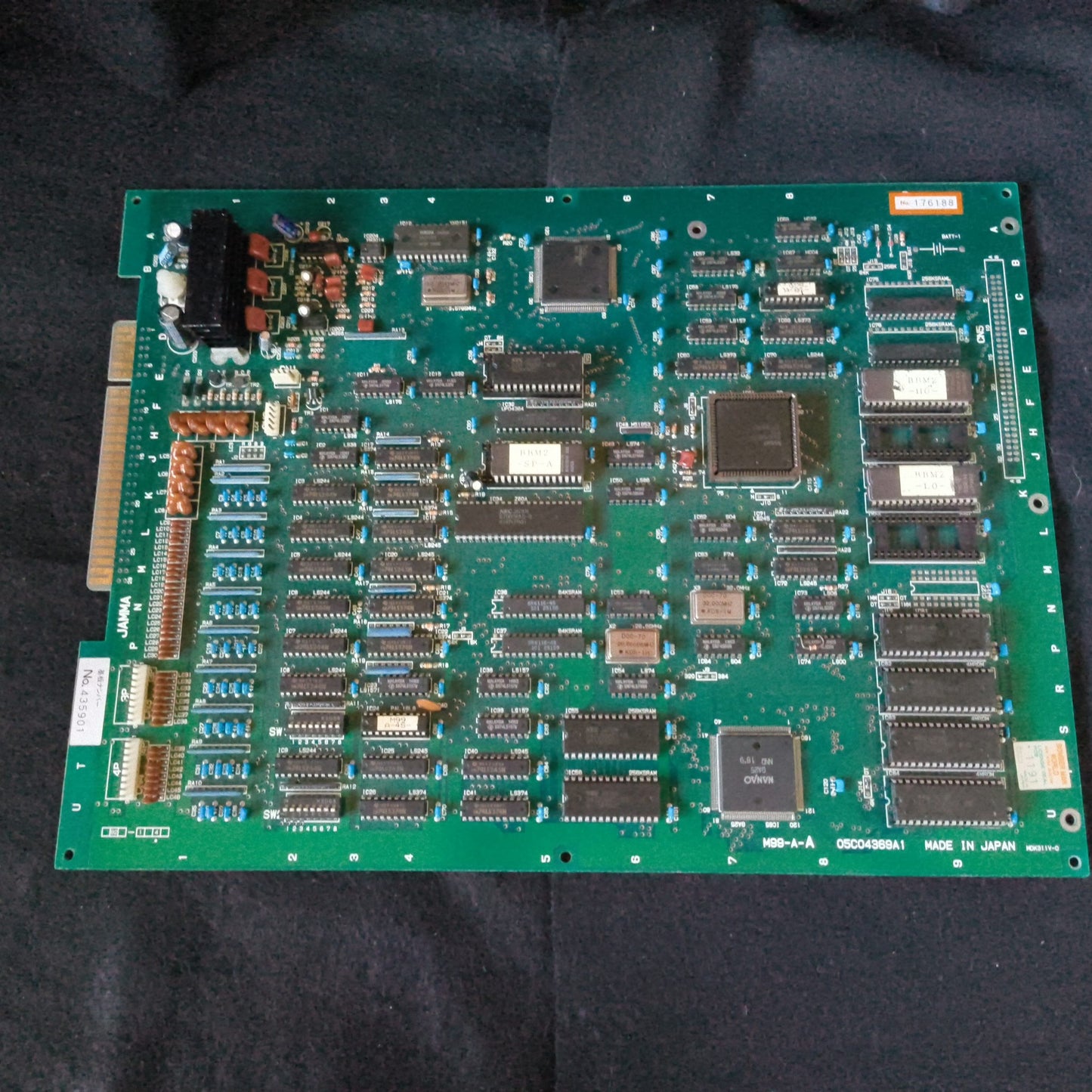 BOMBER MAN WORLD Dyna Blaster IREM PCB Arcard JAMMA Board, Original, Japan-h1015