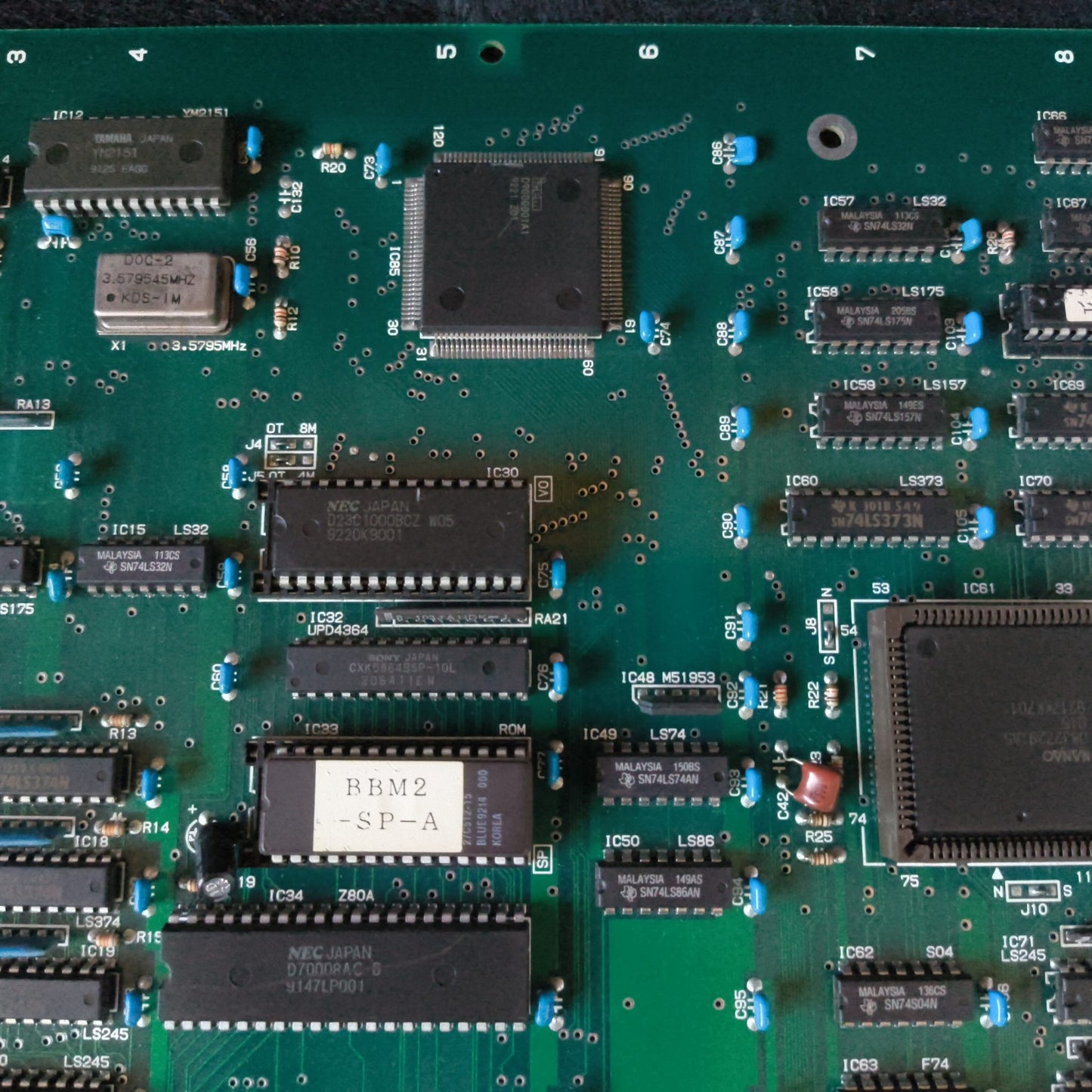 BOMBER MAN WORLD Dyna Blaster IREM PCB Arcard JAMMA Board, Original, Japan-h1015