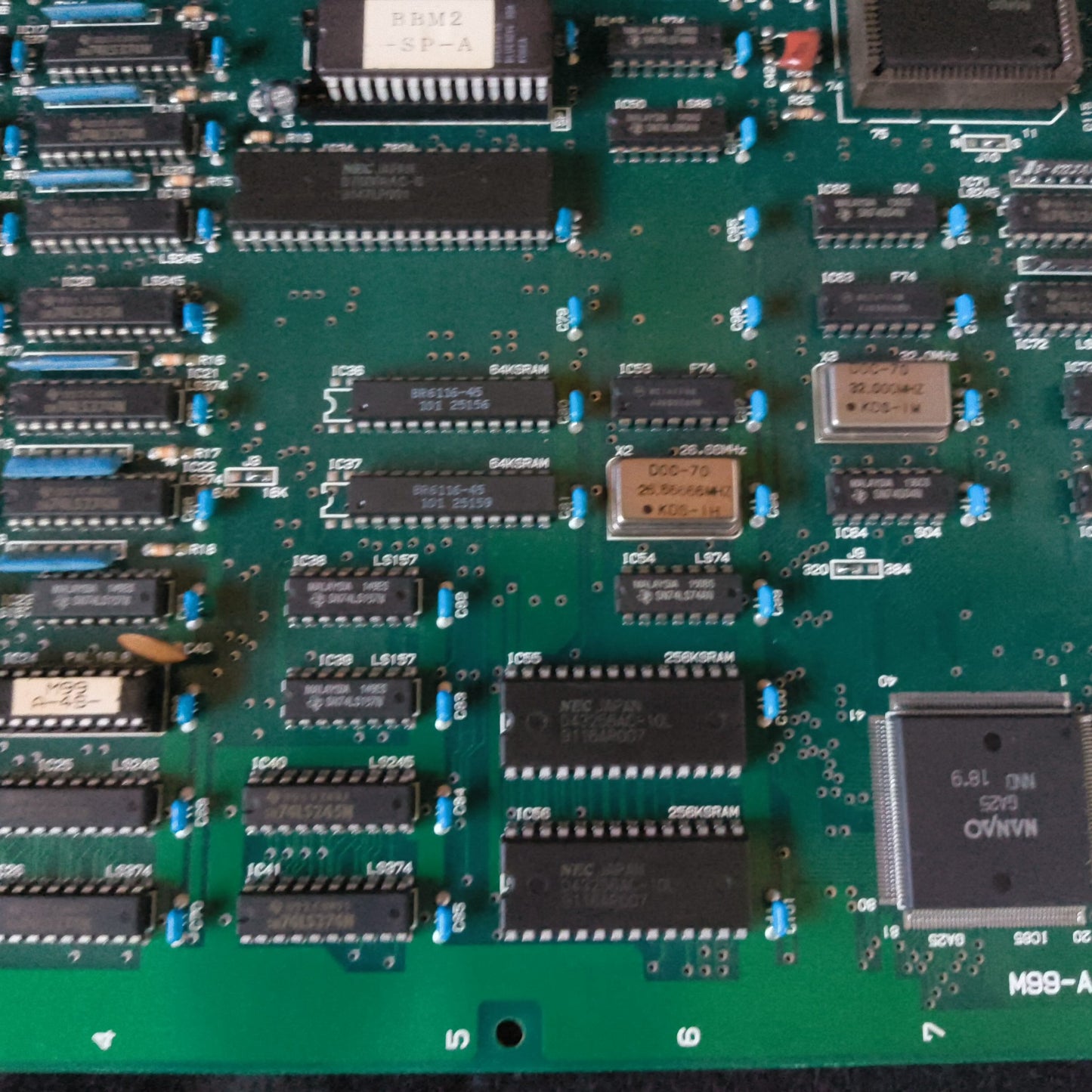 BOMBER MAN WORLD Dyna Blaster IREM PCB Arcard JAMMA Board, Original, Japan-h1015