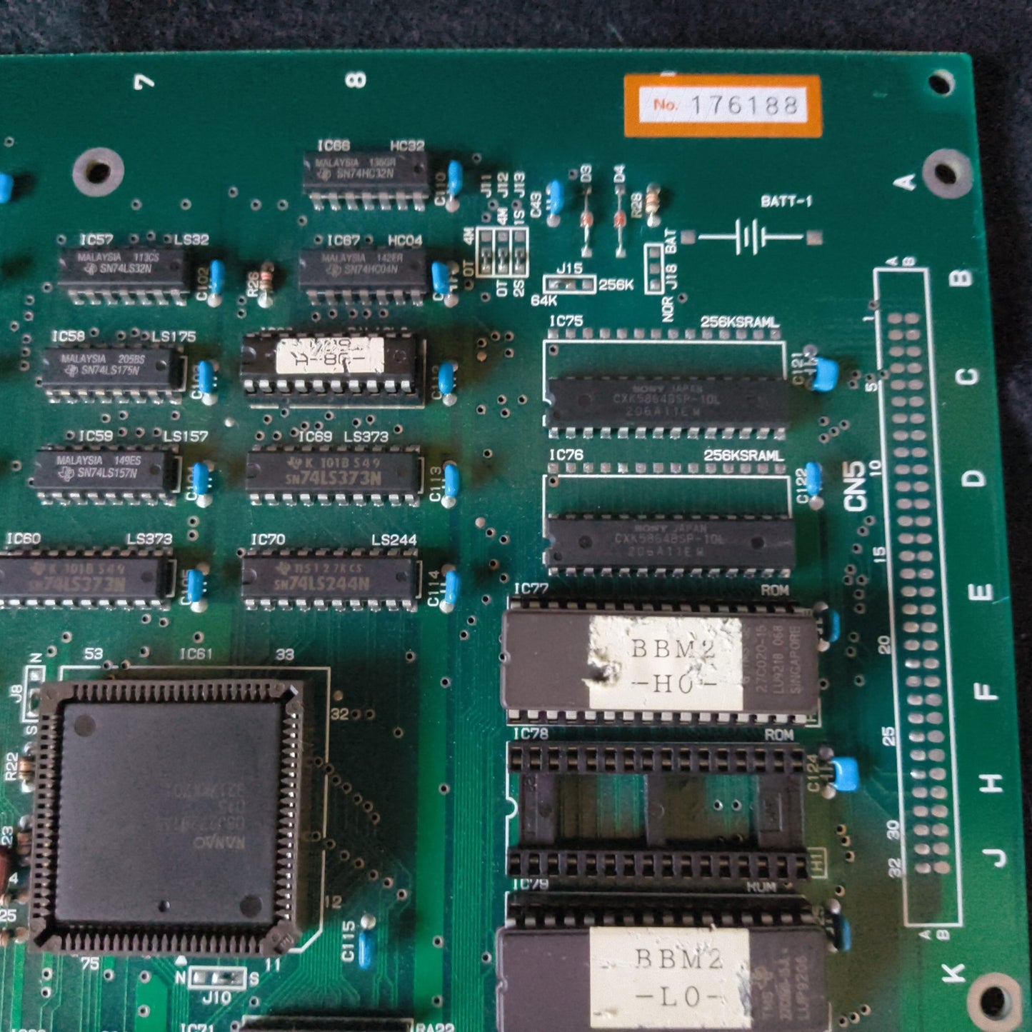 BOMBER MAN WORLD Dyna Blaster IREM PCB Arcard JAMMA Board, Original, Japan-h1015