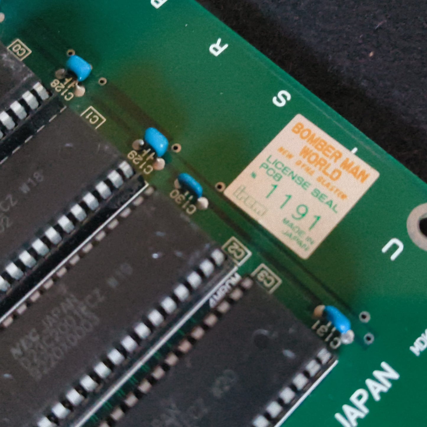 BOMBER MAN WORLD Dyna Blaster IREM PCB Arcard JAMMA Board, Original, Japan-h1015