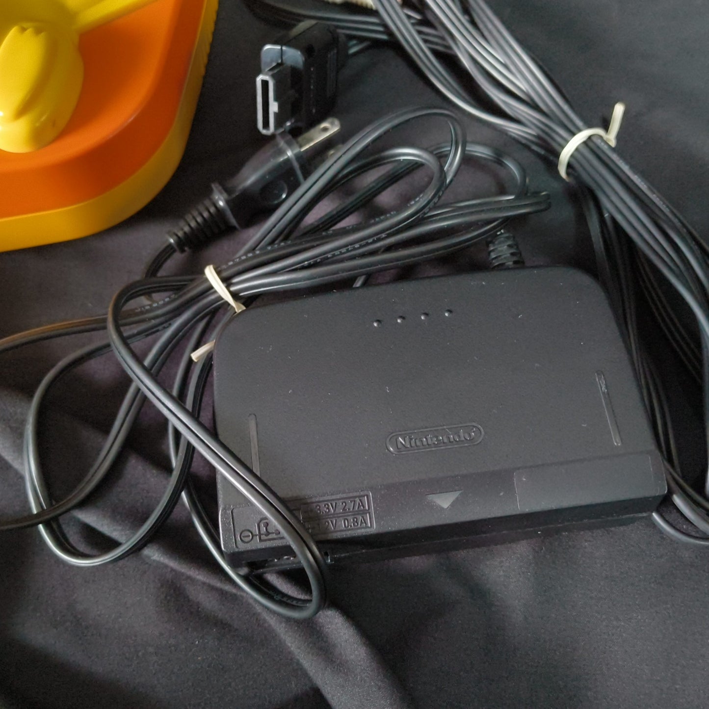 Nintendo64 Pokemon Pikachu limited Orange Color Console,Pad,PSU set tested-h1020