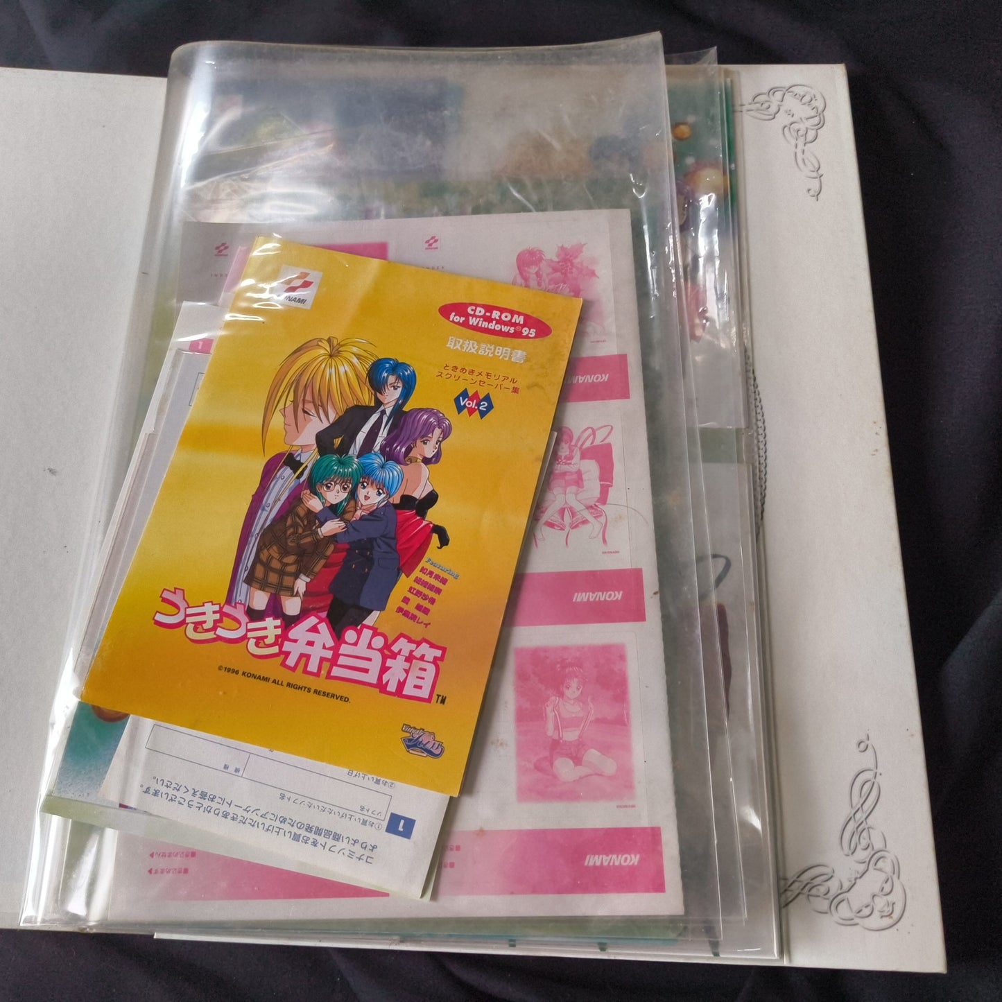 Huge Lot Set Konami TOKIMEKI MEMORIAL PS/SS/PC Games & Collectibles set, Japan