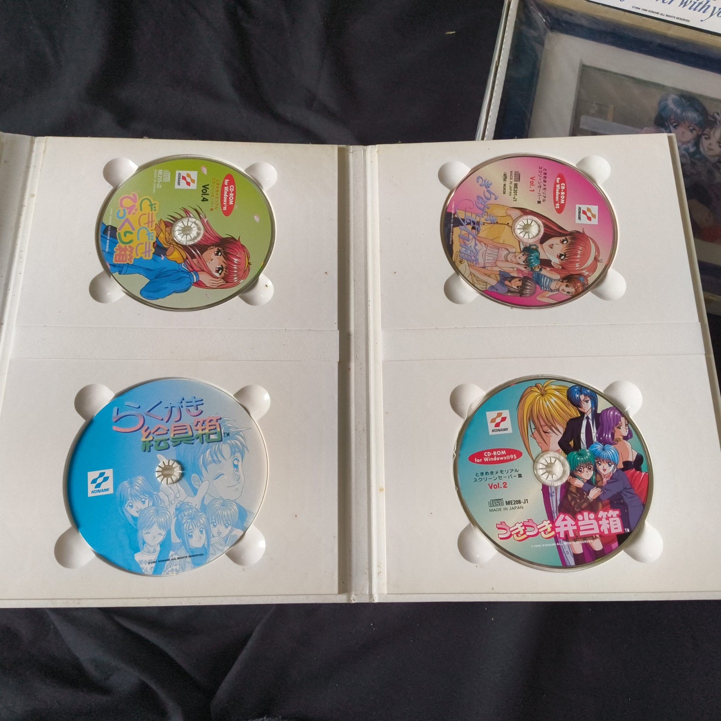 Huge Lot Set Konami TOKIMEKI MEMORIAL PS/SS/PC Games & Collectibles set, Japan