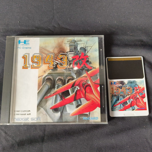 1943 KAI THE BATTLE OF MIDWAY NEC PC Engine TurboGrafx-16 game, Working-h1021-