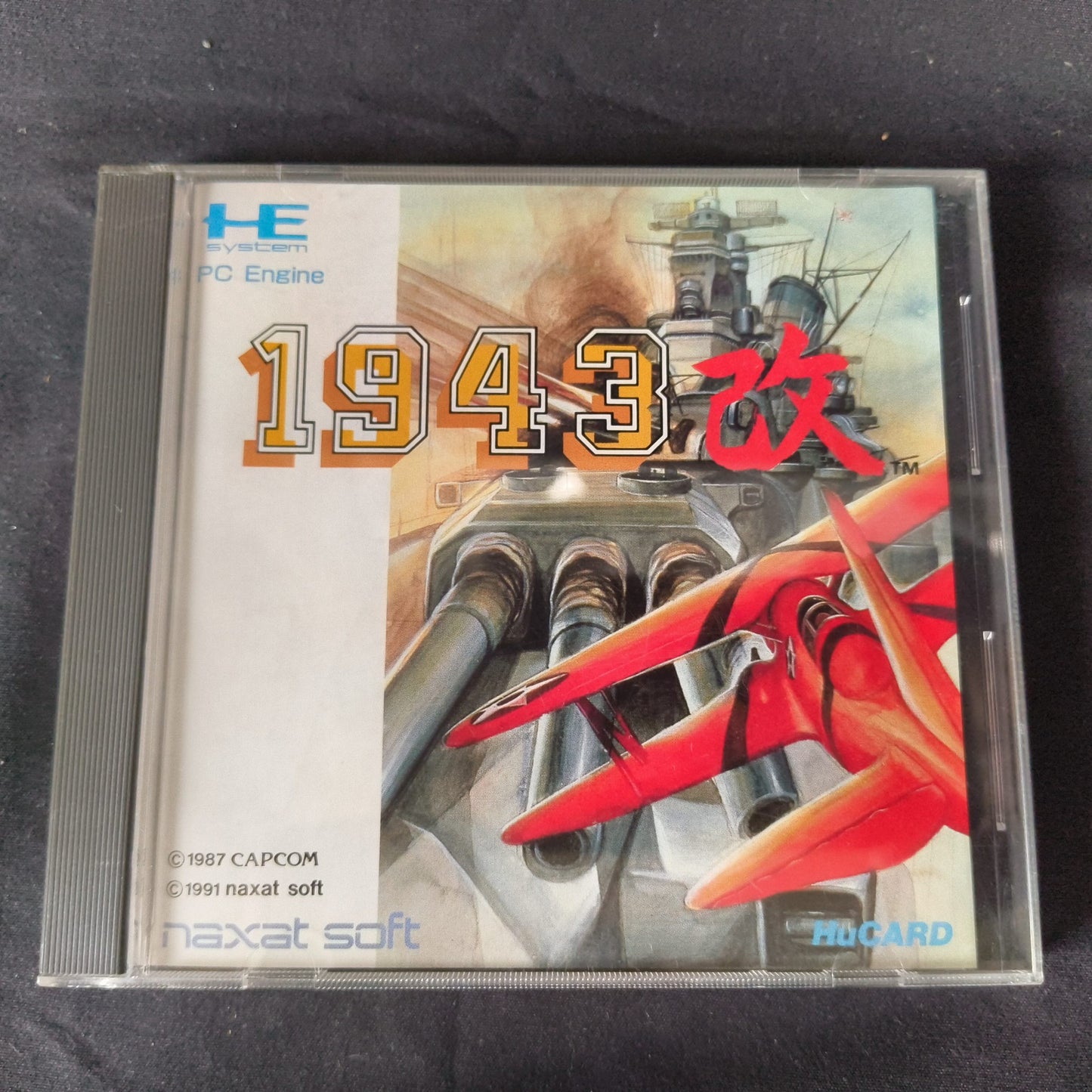1943 KAI THE BATTLE OF MIDWAY NEC PC Engine TurboGrafx-16 game, Working-h1021-