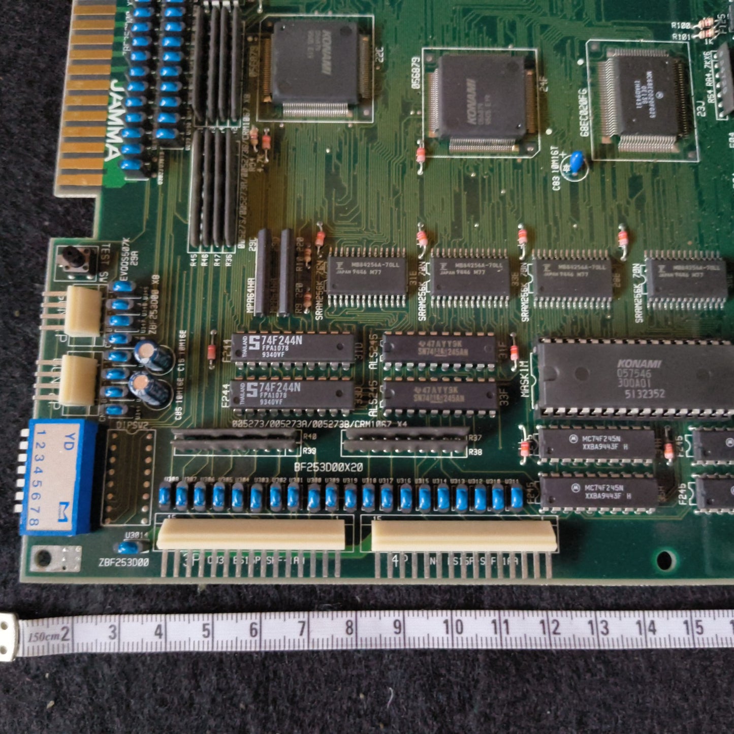 Konami System GX Arcade Board Set SALAMANDER 2 PCB Game Tested Working Japan