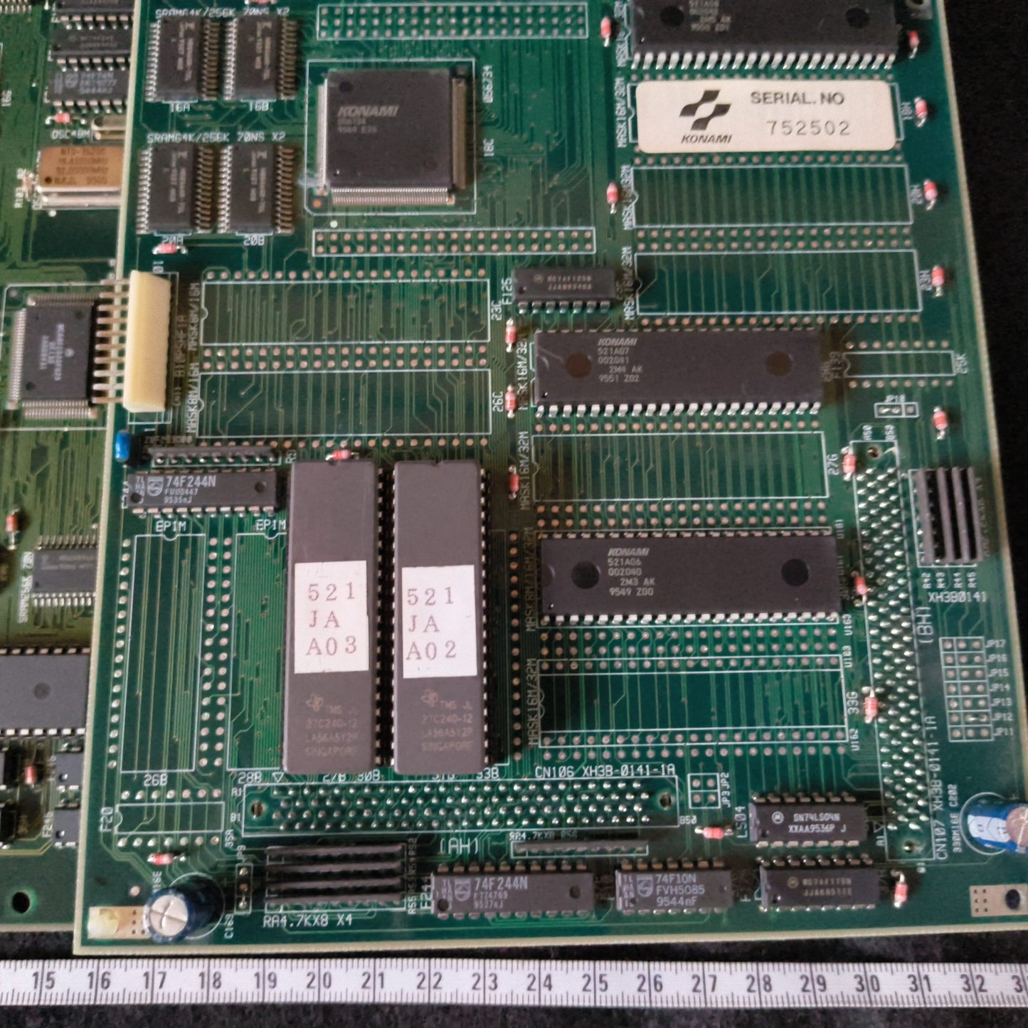 Konami System GX Arcade Board Set SALAMANDER 2 PCB Game Tested Working Japan