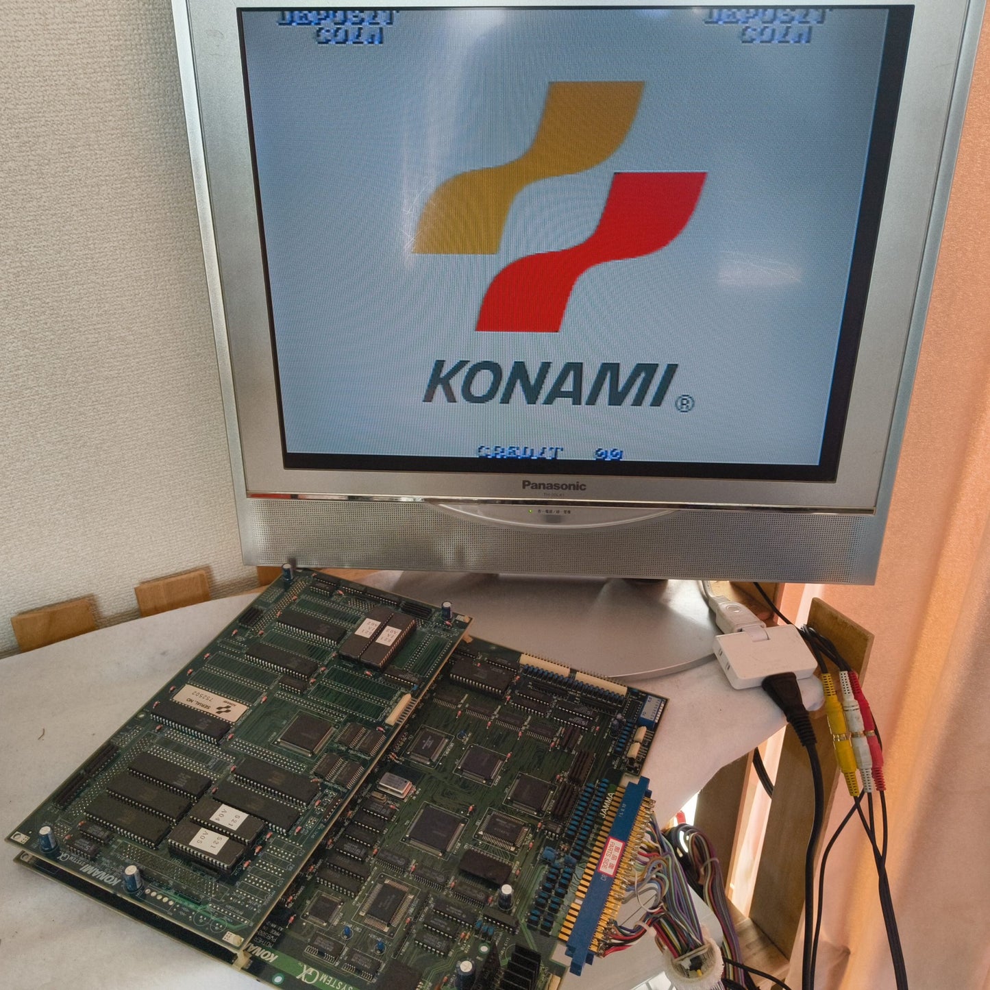 Konami System GX Arcade Board Set SALAMANDER 2 PCB Game Tested Working Japan