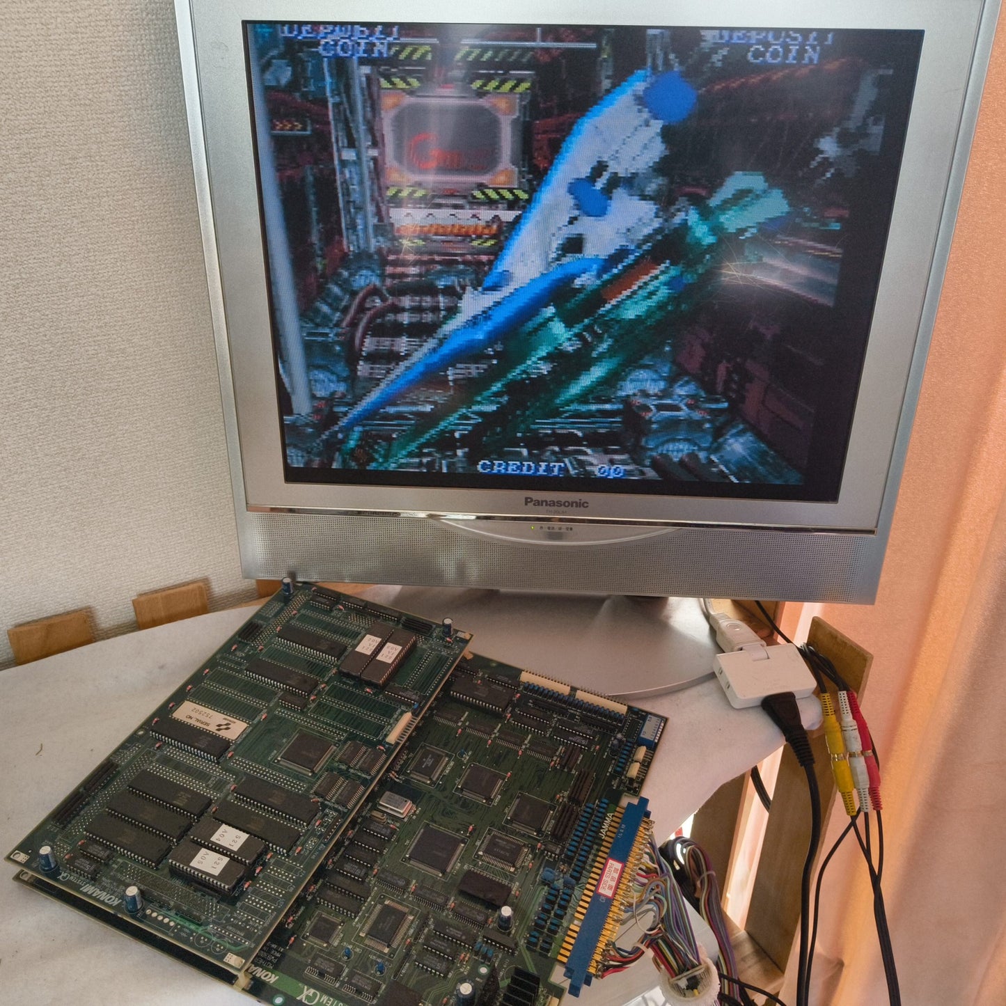 Konami System GX Arcade Board Set SALAMANDER 2 PCB Game Tested Working Japan