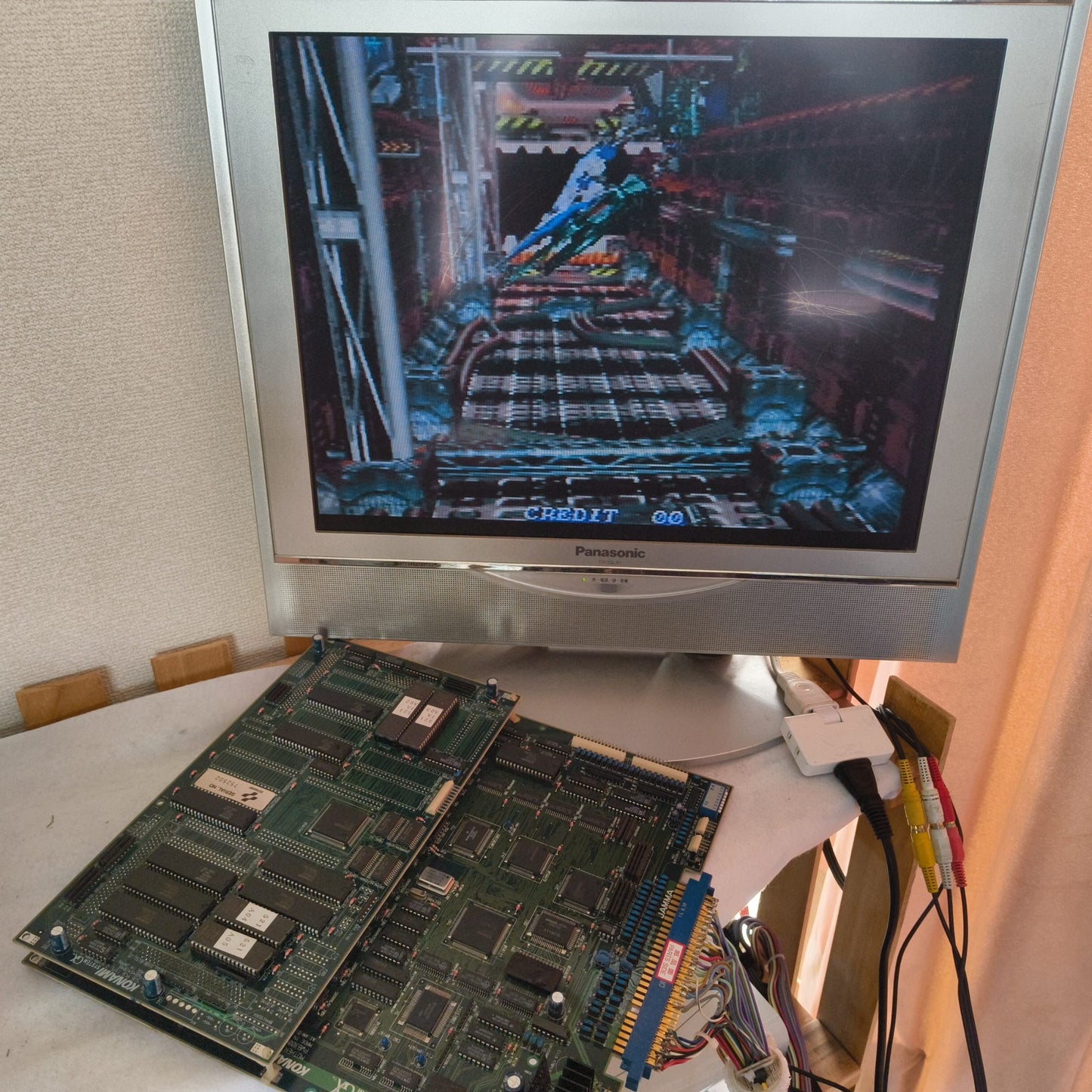 Konami System GX Arcade Board Set SALAMANDER 2 PCB Game Tested Working Japan