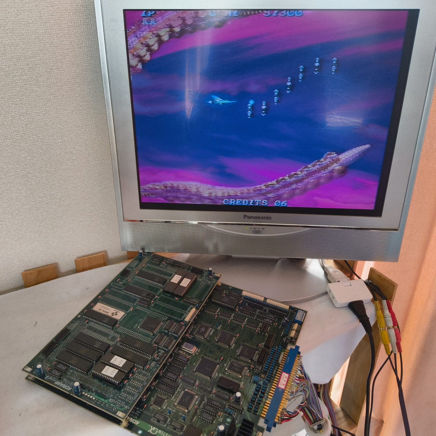 Konami System GX Arcade Board Set SALAMANDER 2 PCB Game Tested Working Japan