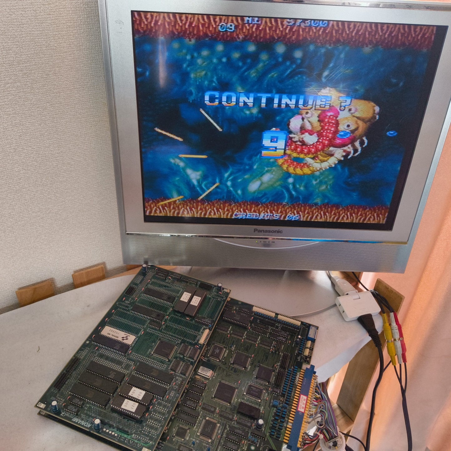 Konami System GX Arcade Board Set SALAMANDER 2 PCB Game Tested Working Japan