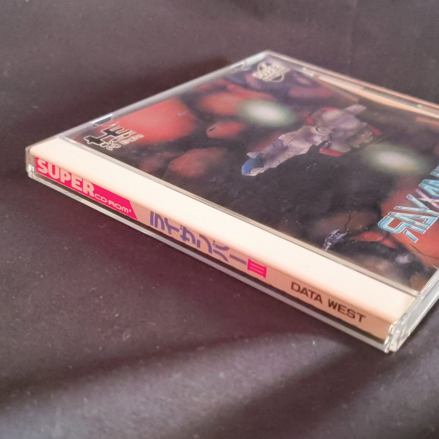 Rayxanber 3 III PC Engine CD-ROM2 PCE Game Disk, W/Manual, Case, Spine card set