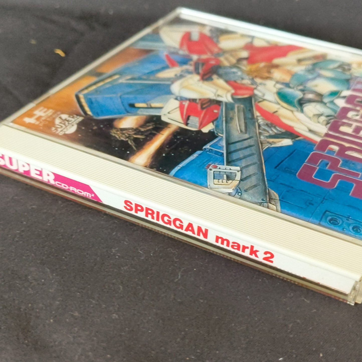SPRIGGAN Mark2 PC Engine CD-ROM2 NTSC-J Game Disk,w/Manual, Box, Working-h1025-2
