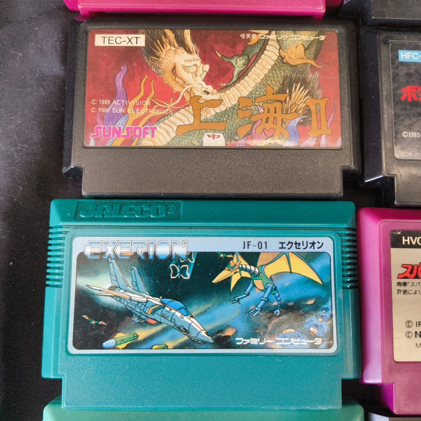 Wholesale lots of 15 Nintendo Famicom FC NES Game Cartridges set, Japan, AS-IS