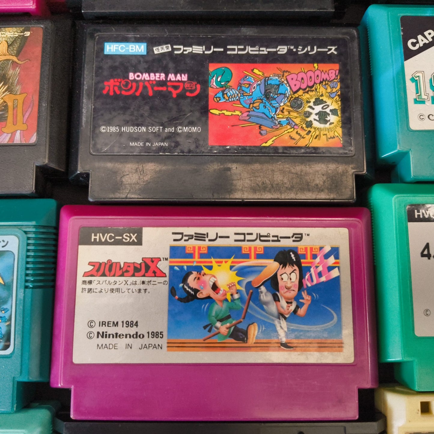 Wholesale lots of 15 Nintendo Famicom FC NES Game Cartridges set, Japan, AS-IS