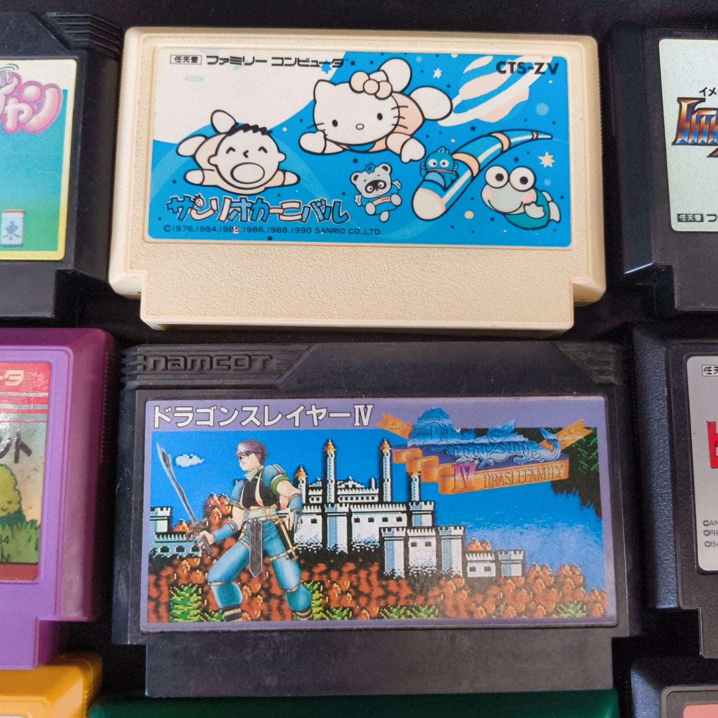 Wholesale lots of 15 Nintendo Famicom FC NES Game Cartridges set, Japan, AS-IS