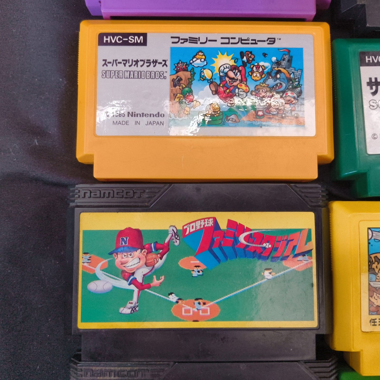 Wholesale lots of 15 Nintendo Famicom FC NES Game Cartridges set, Japan, AS-IS