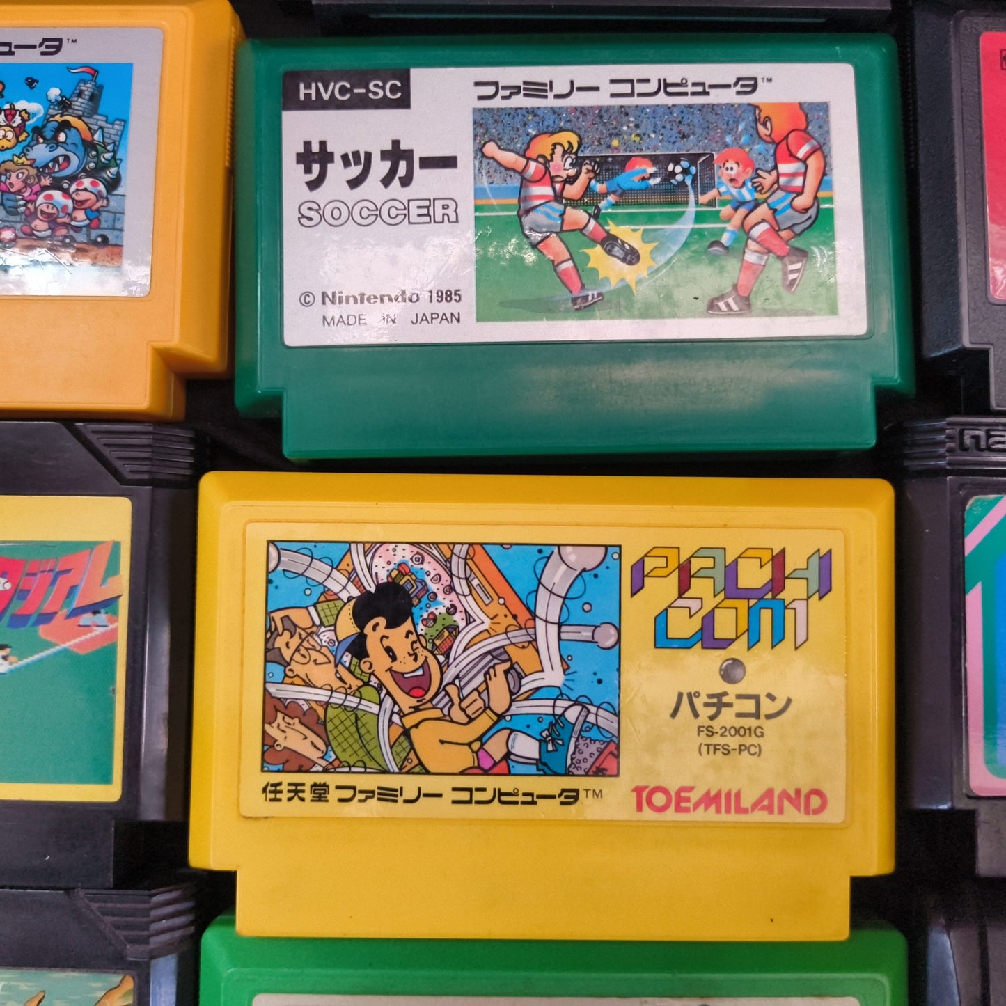 Wholesale lots of 15 Nintendo Famicom FC NES Game Cartridges set, Japan, AS-IS