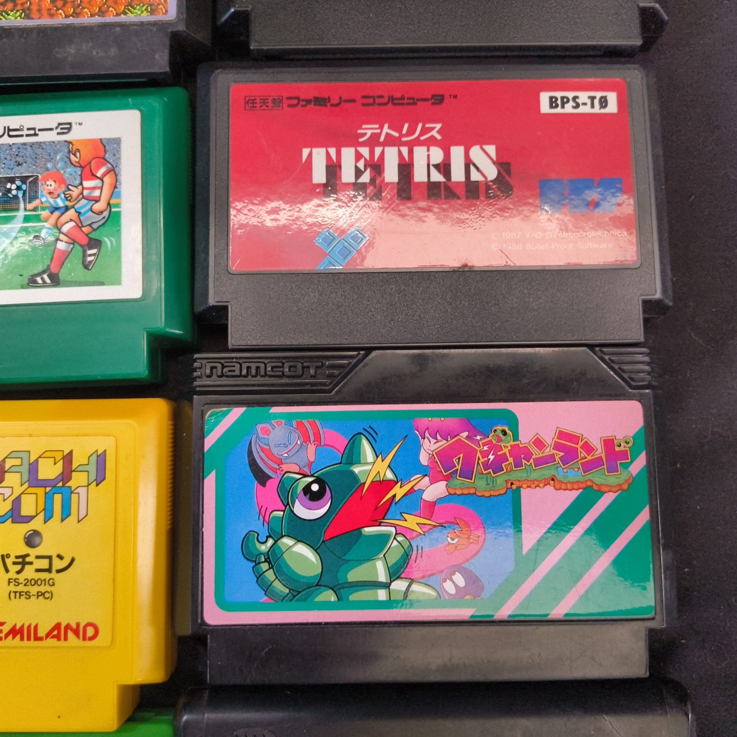 Wholesale lots of 15 Nintendo Famicom FC NES Game Cartridges set, Japan, AS-IS