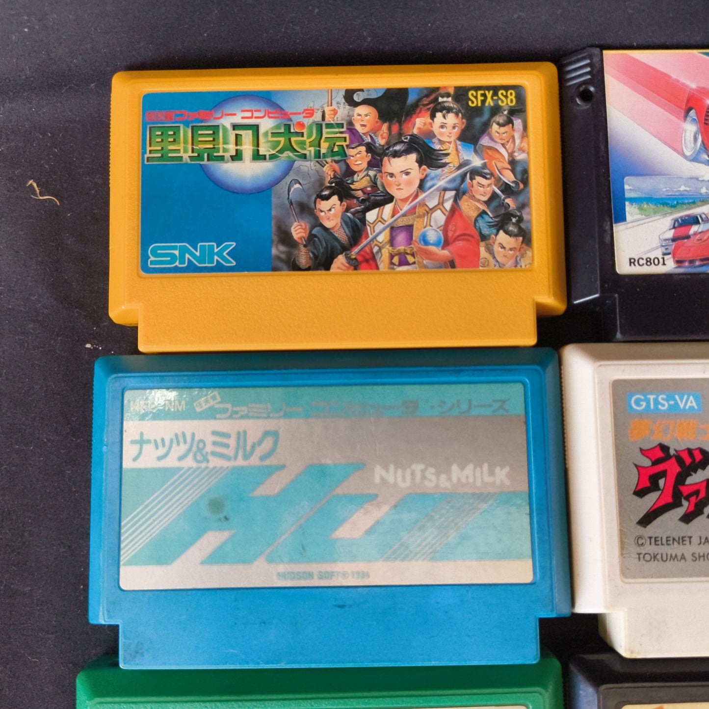 Wholesale lots of 16 Nintendo Famicom FC NES Game Cartridges set, Japan, AS-IS