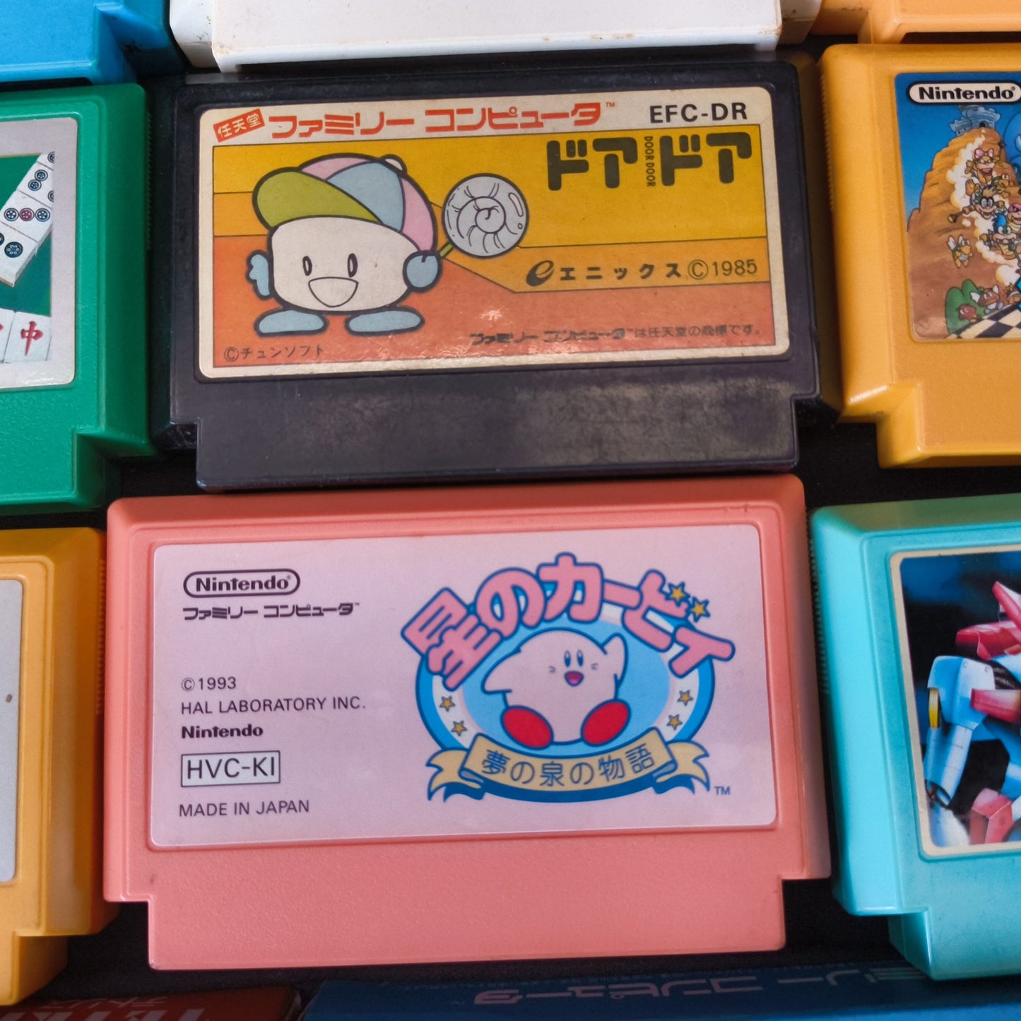 Wholesale lots of 16 Nintendo Famicom FC NES Game Cartridges set, Japan, AS-IS