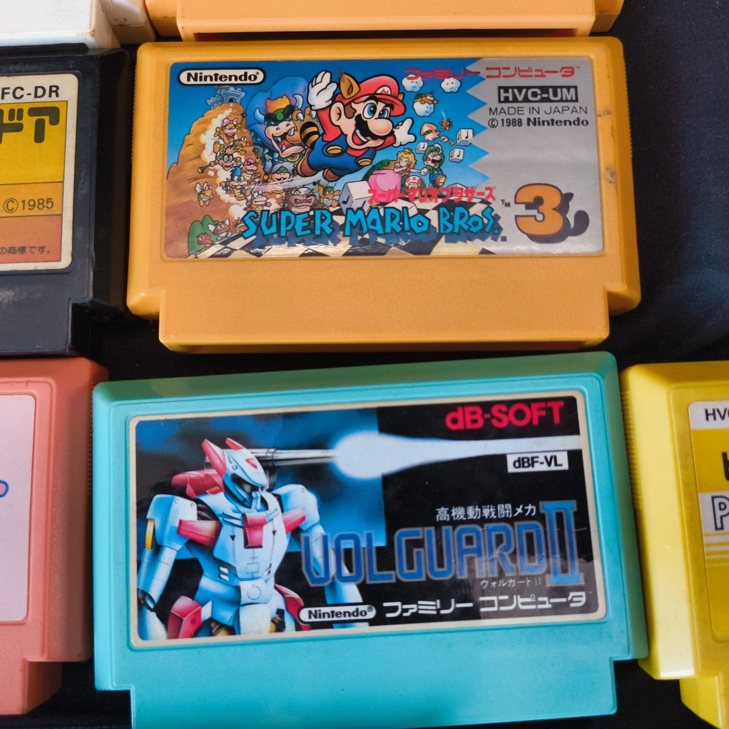 Wholesale lots of 16 Nintendo Famicom FC NES Game Cartridges set, Japan, AS-IS