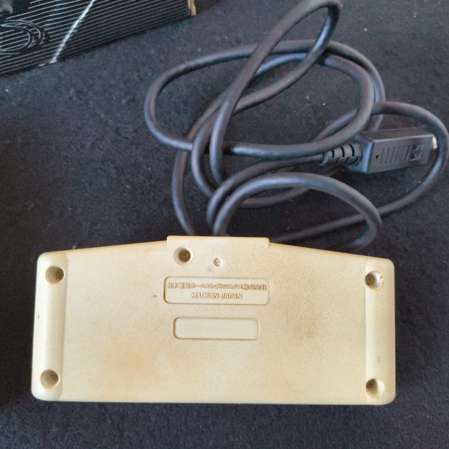 NEC PC Engine white Console (TurboGrafx-16) ,Pad, RF cable, Game, Box set-h1028-