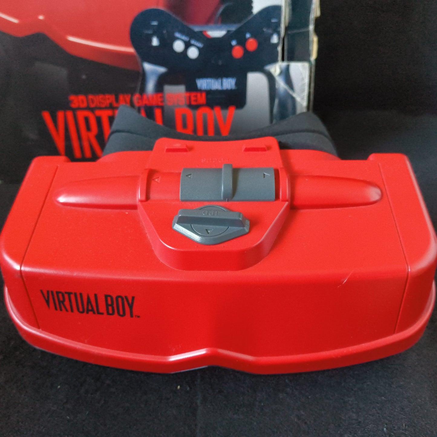 Defective, Nintendo Virtual Boy Console, Pad, Manual, Game, Accessories, Box set