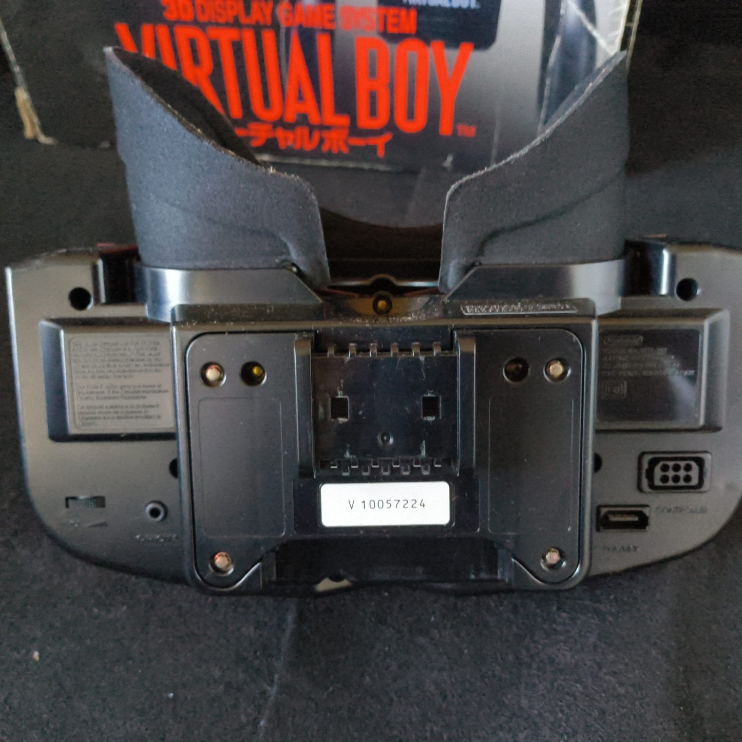 Defective, Nintendo Virtual Boy Console, Pad, Manual, Game, Accessories, Box set