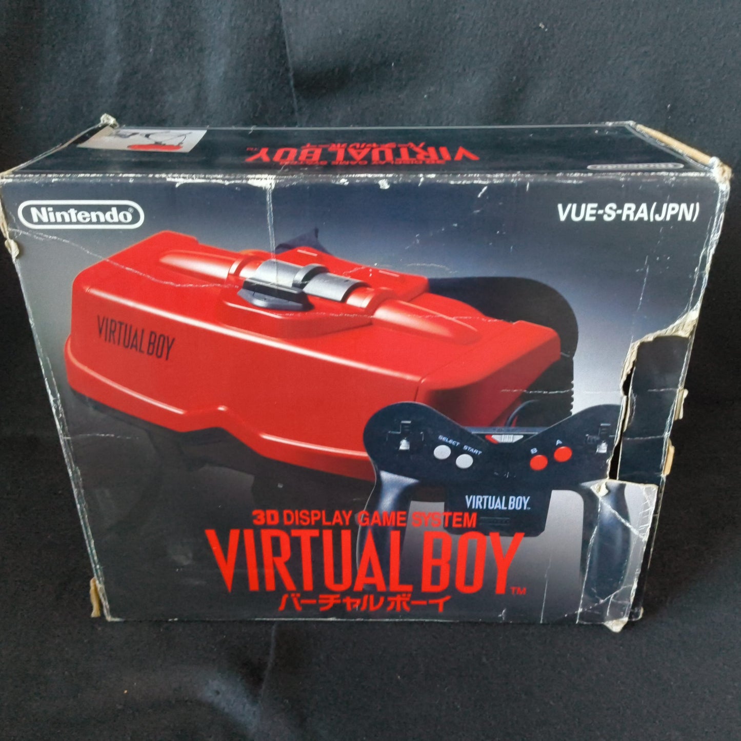 Defective, Nintendo Virtual Boy Console, Pad, Manual, Game, Accessories, Box set