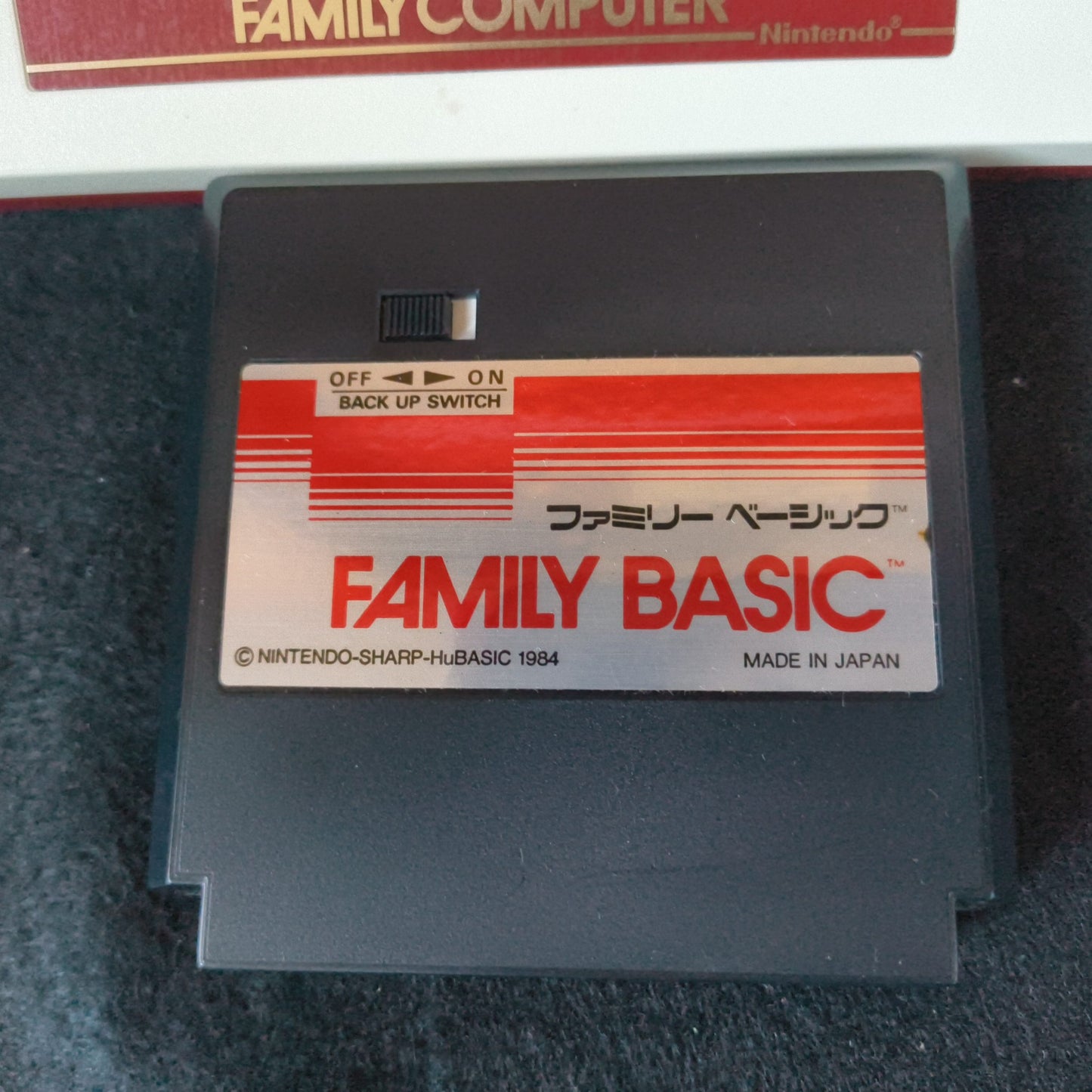 Nintendo Famicom Family Basic Keyboard console ,manual HVC-007 Boxed set-h1031-