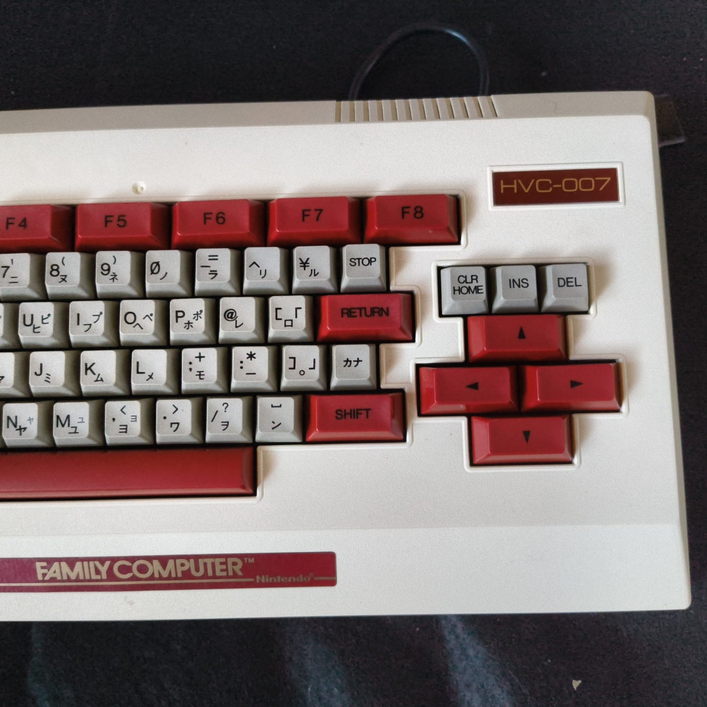 Nintendo Famicom Family Basic Keyboard console ,manual HVC-007 Boxed set-h1031-