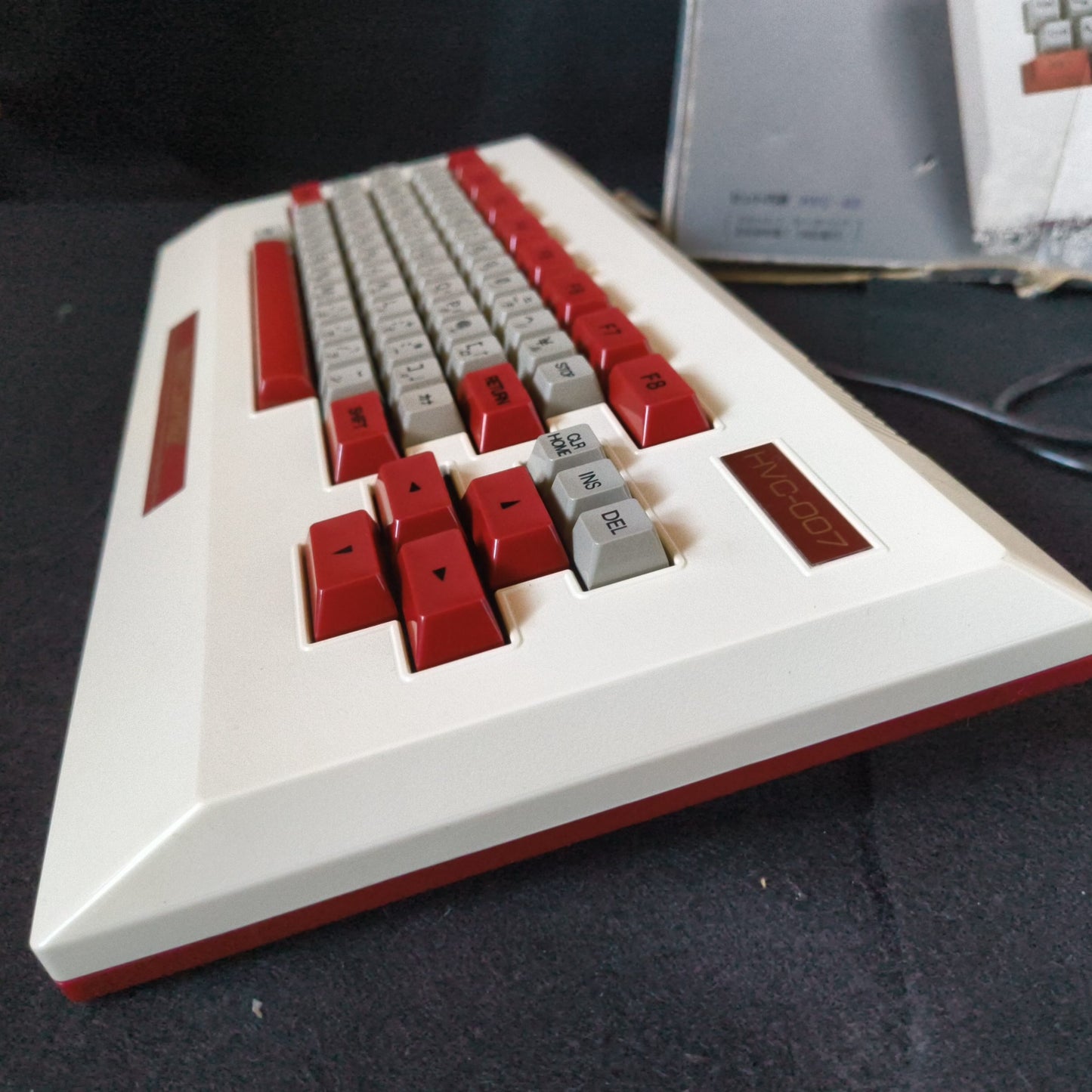Nintendo Famicom Family Basic Keyboard console ,manual HVC-007 Boxed set-h1031-