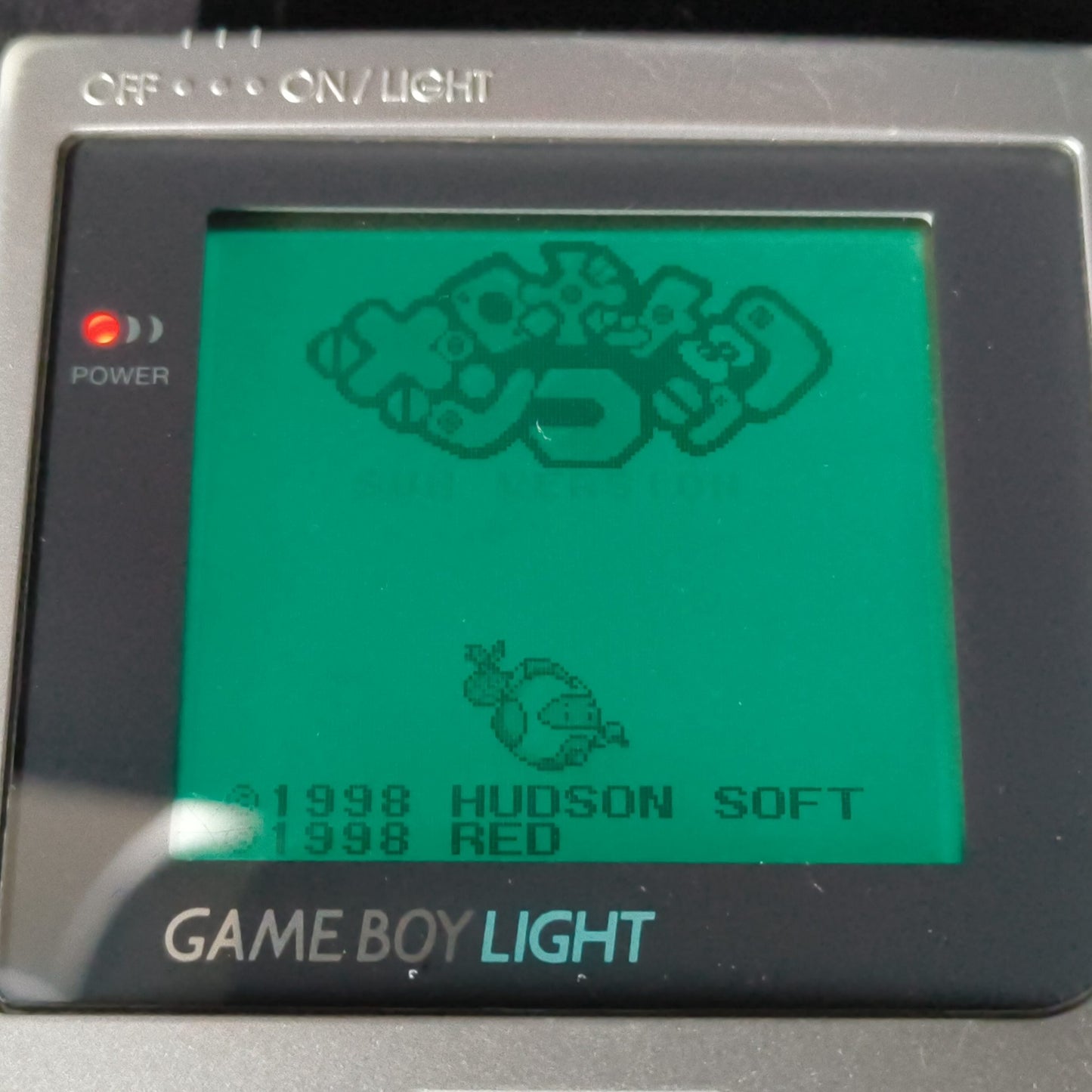 Used, Nintendo Gameboy Light Silver color console MGB-101, Working, Japan