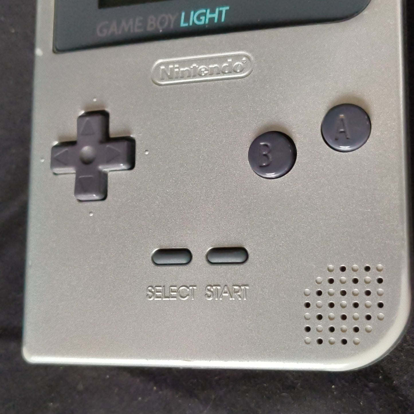 Used, Nintendo Gameboy Light Silver color console MGB-101, Working, Japan