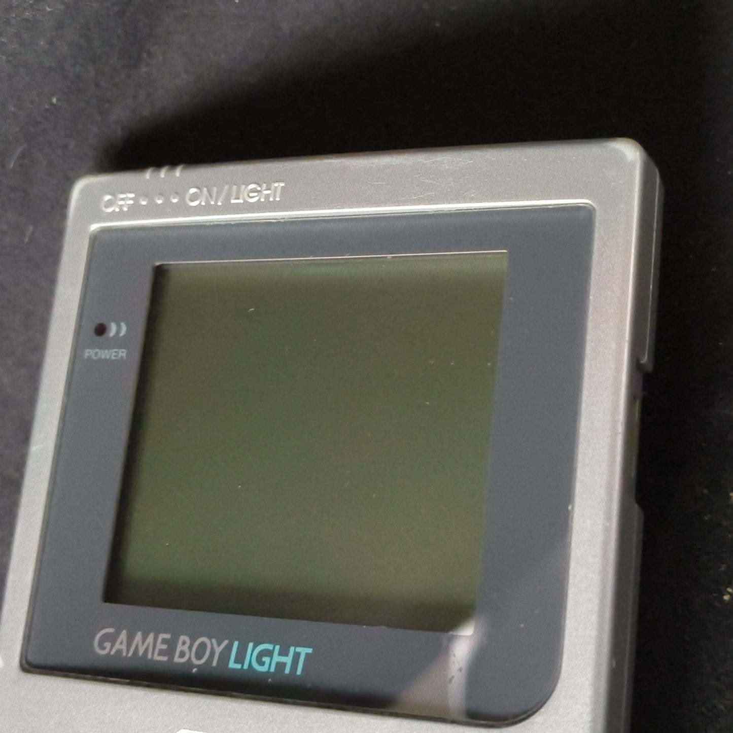 Used, Nintendo Gameboy Light Silver color console MGB-101, Working, Japan