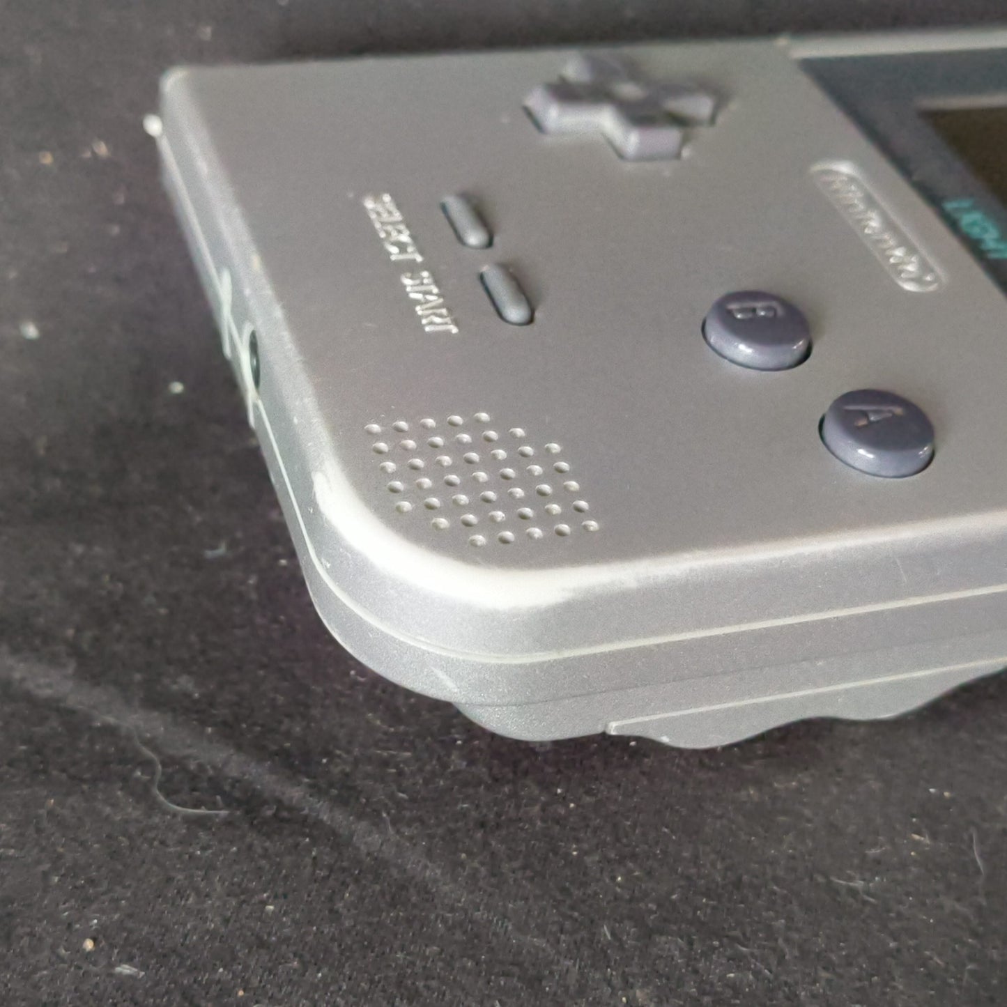 Used, Nintendo Gameboy Light Silver color console MGB-101, Working, Japan