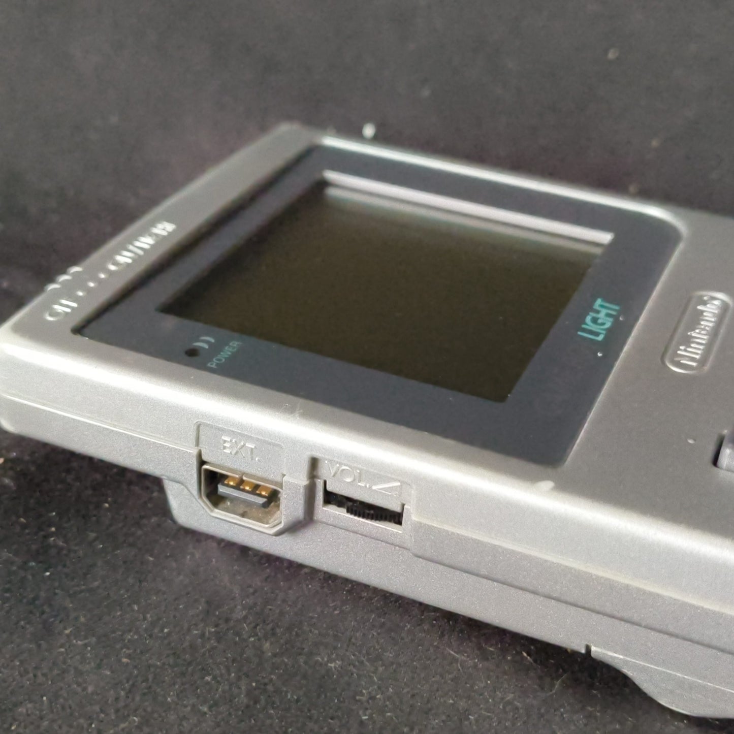 Used, Nintendo Gameboy Light Silver color console MGB-101, Working, Japan
