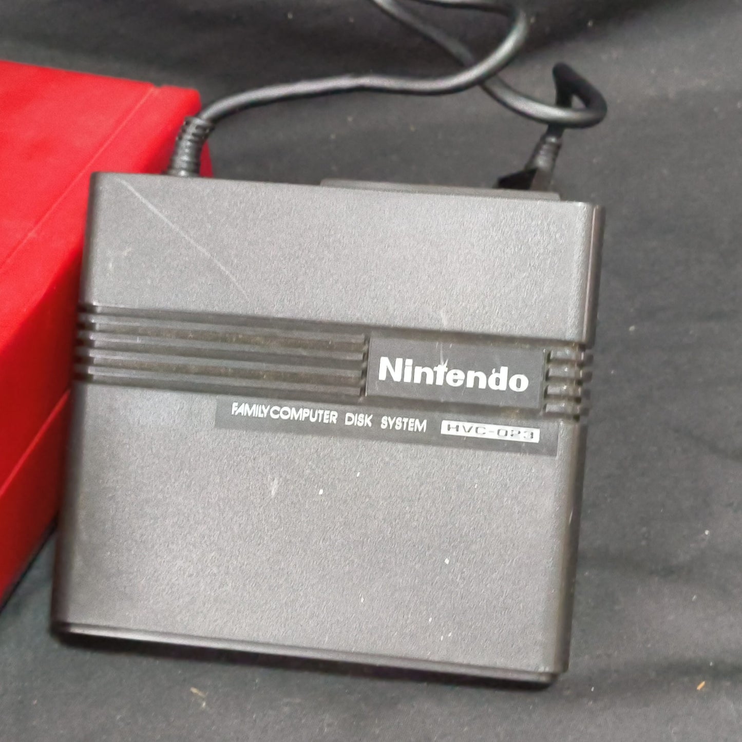 Nintendo Famicom Disk System(HVC-022) Console,RAM Adapter set, Working-h1031-