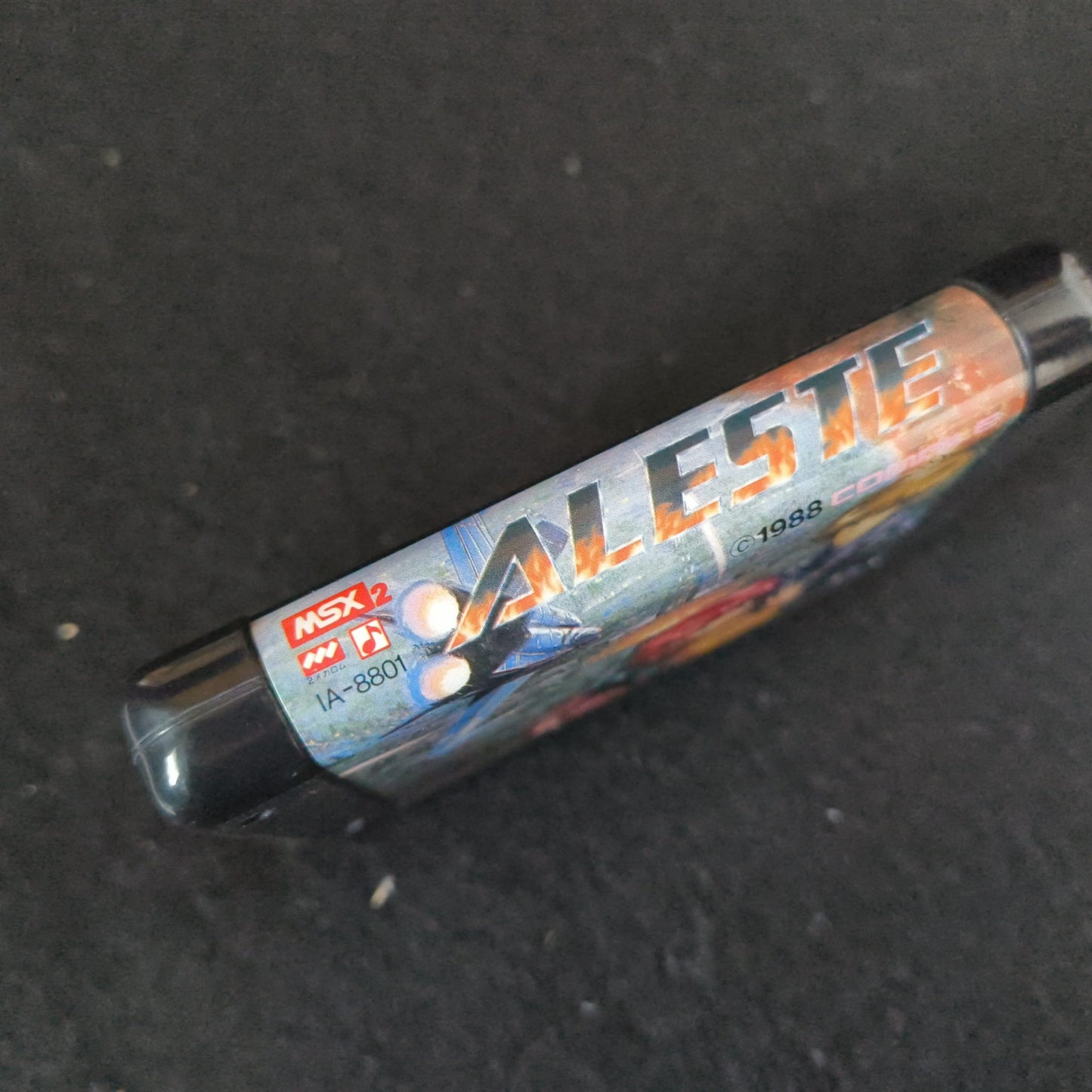 ALESTE COMPILE MSX/MSX2 Game Cartridge, Manual, Box set, Working, Japan-h1102-