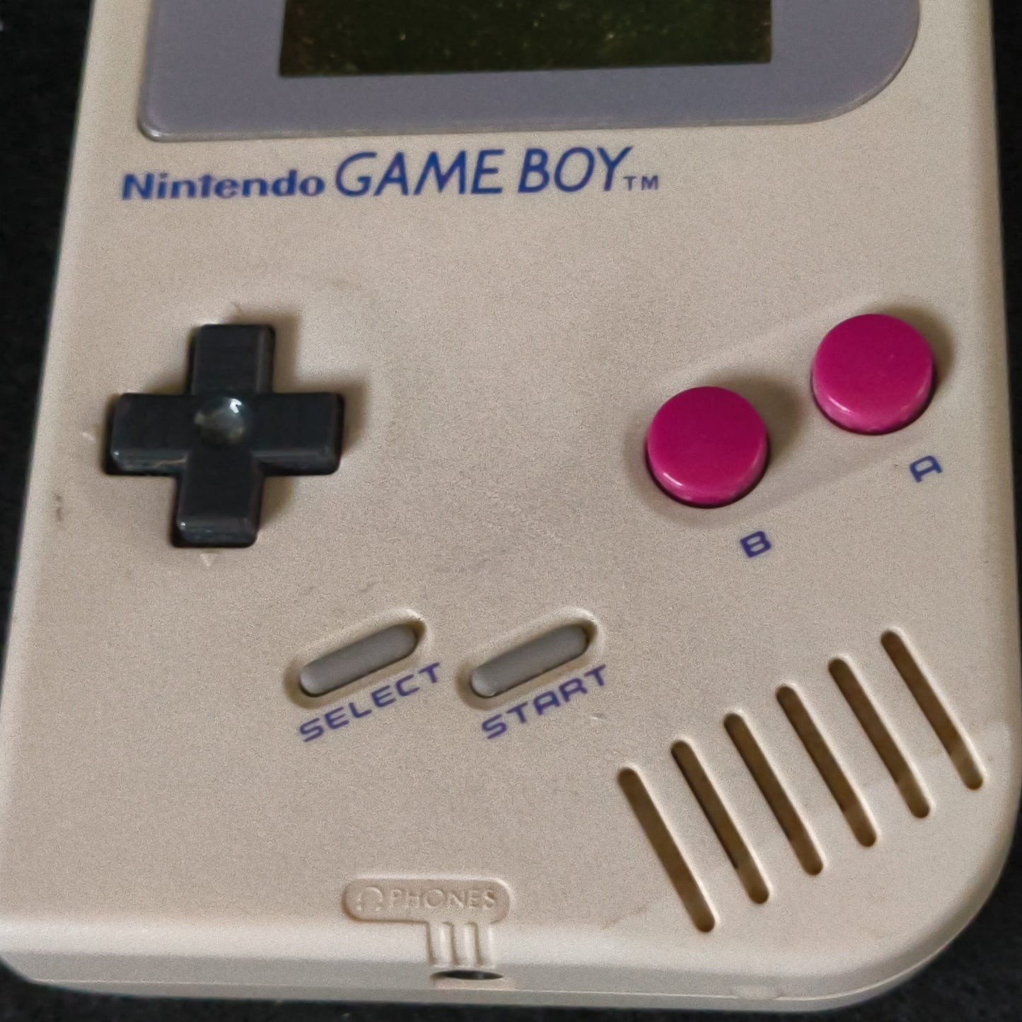 Used, Nintendo Game boy Gray Color Console (DMG-001) First Edition 1989, Japan