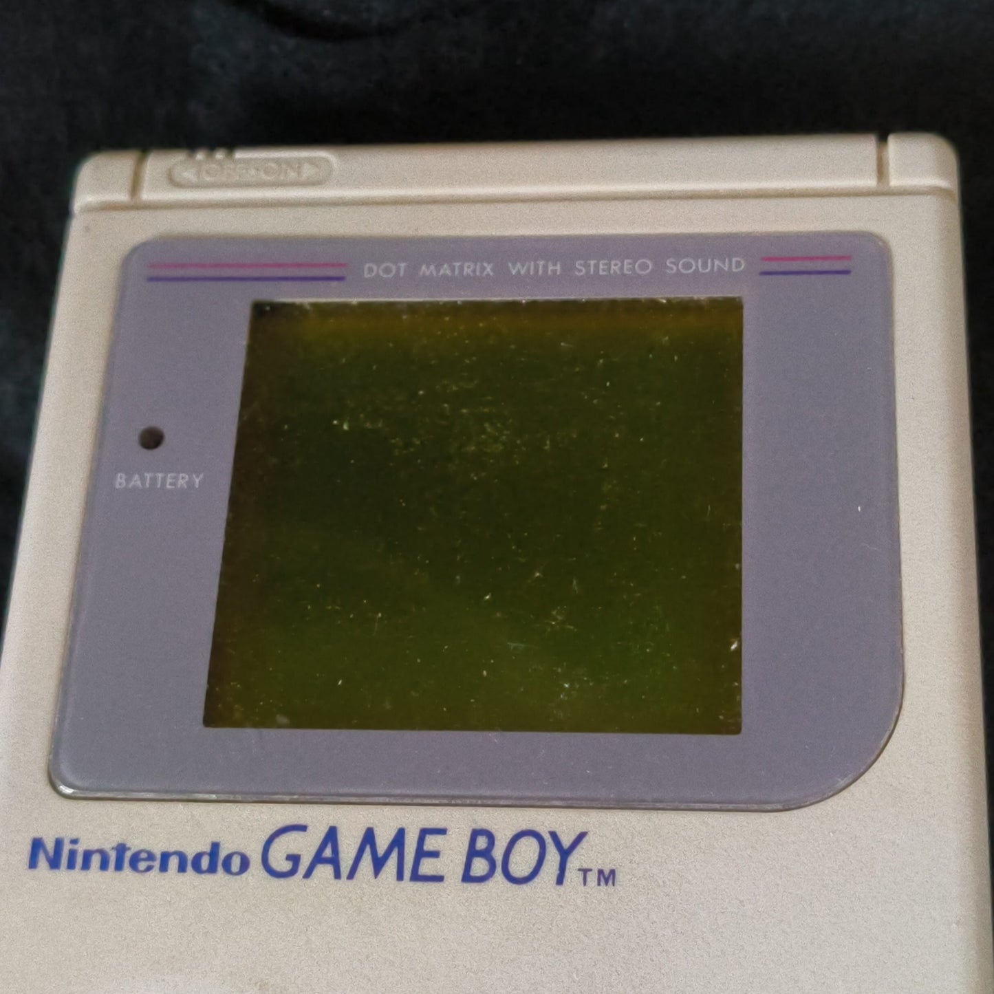 Used, Nintendo Game boy Gray Color Console (DMG-001) First Edition 1989, Japan